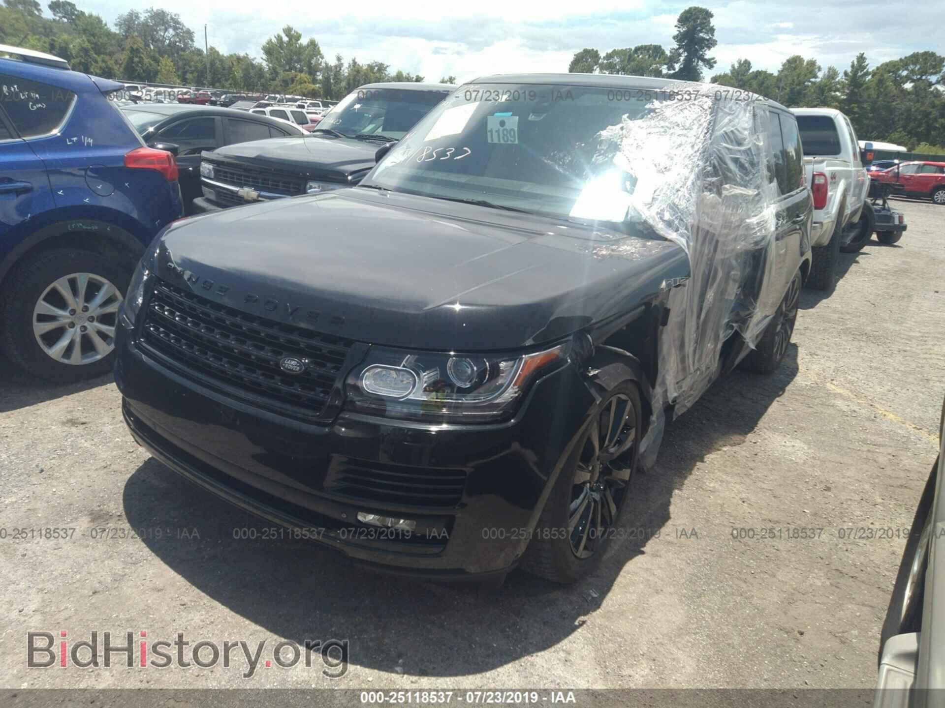 2015 LAND ROVER RANGE ROVER - VIN: SALGS2TF9FA235500 - Photo 2