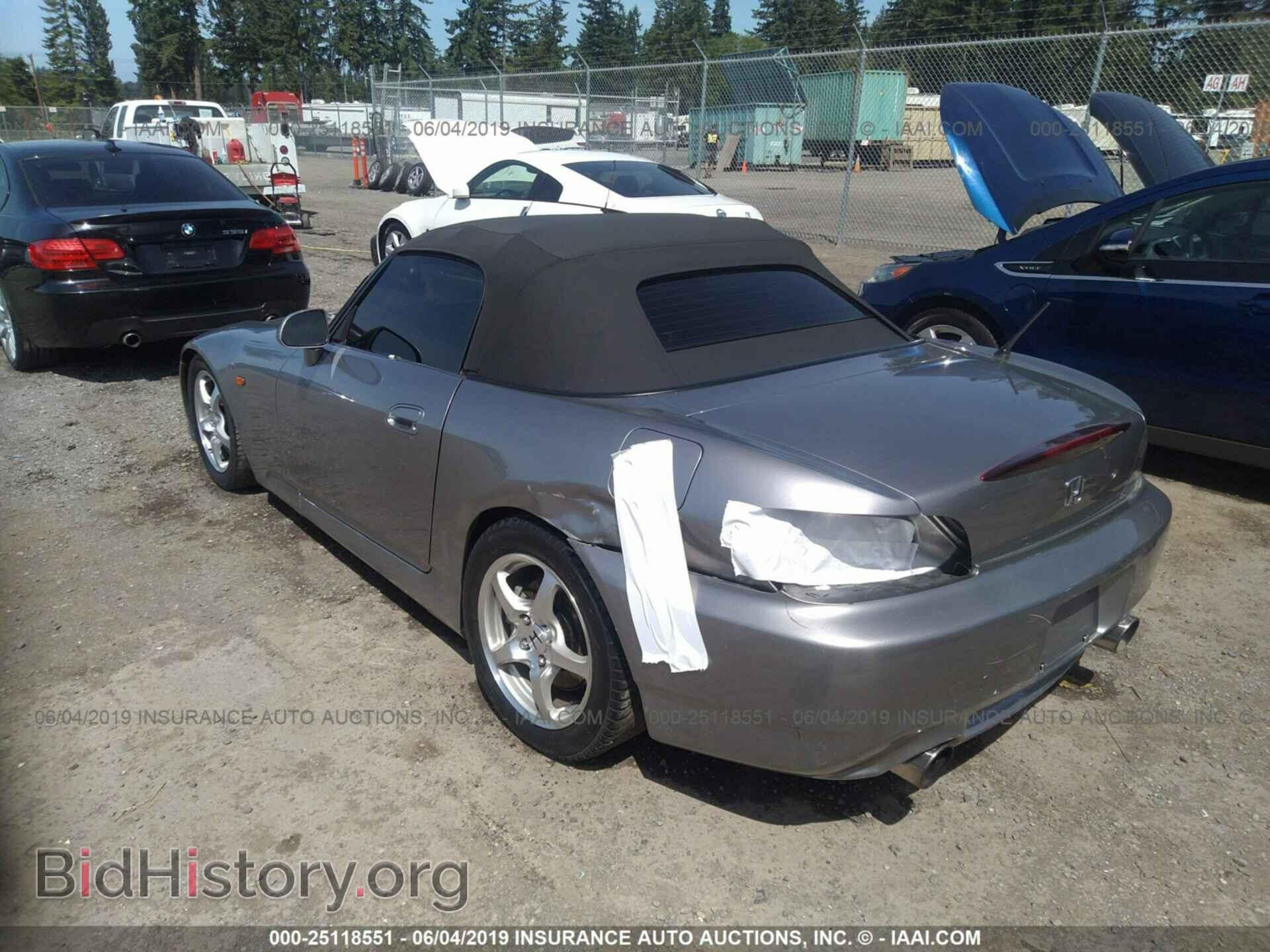 2004 HONDA S2000 - VIN: JHMAP21474S000860 - Фото 3