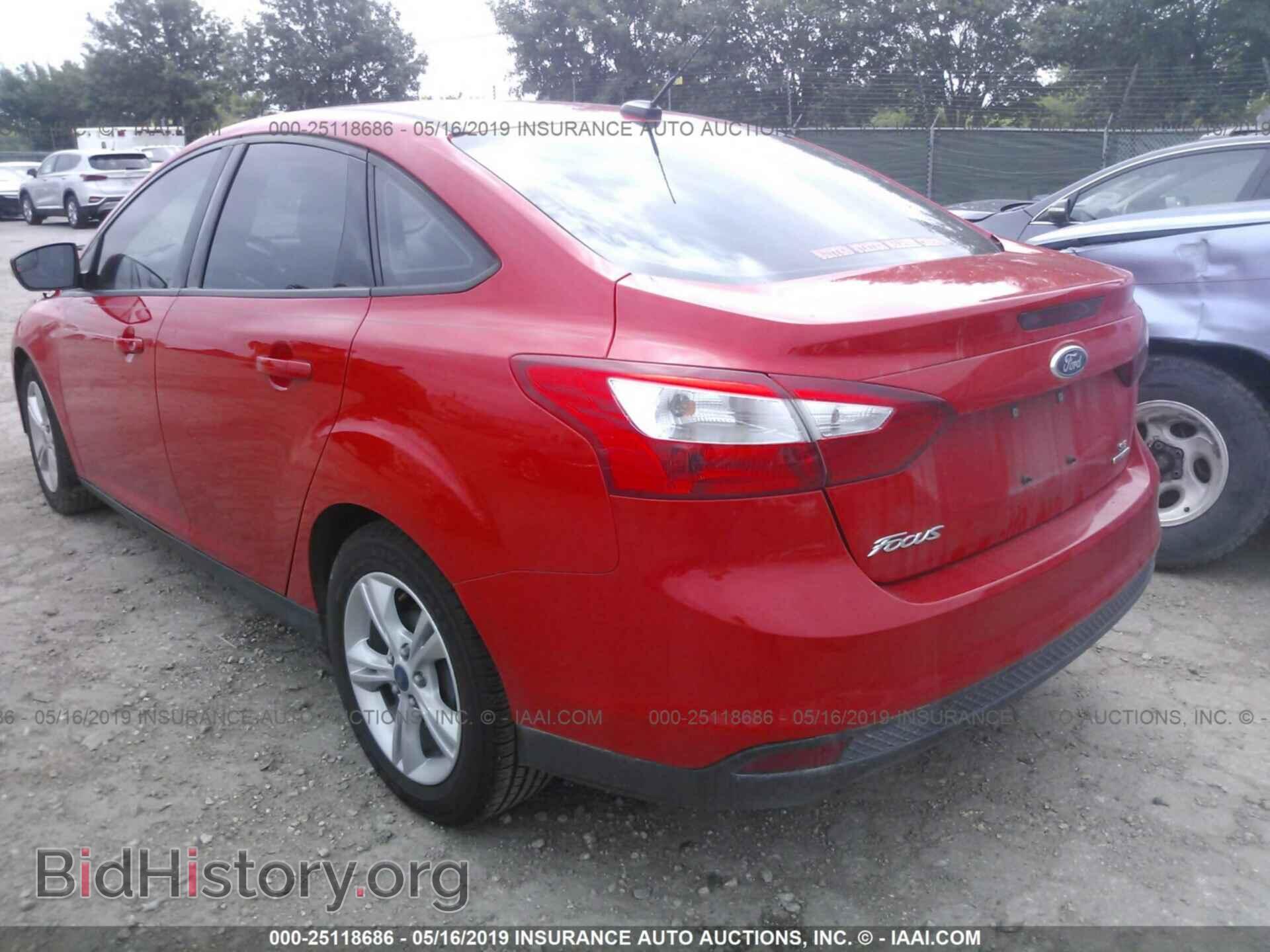 2014 FORD FOCUS - VIN: 1FADP3F27EL293804 - Фото 3
