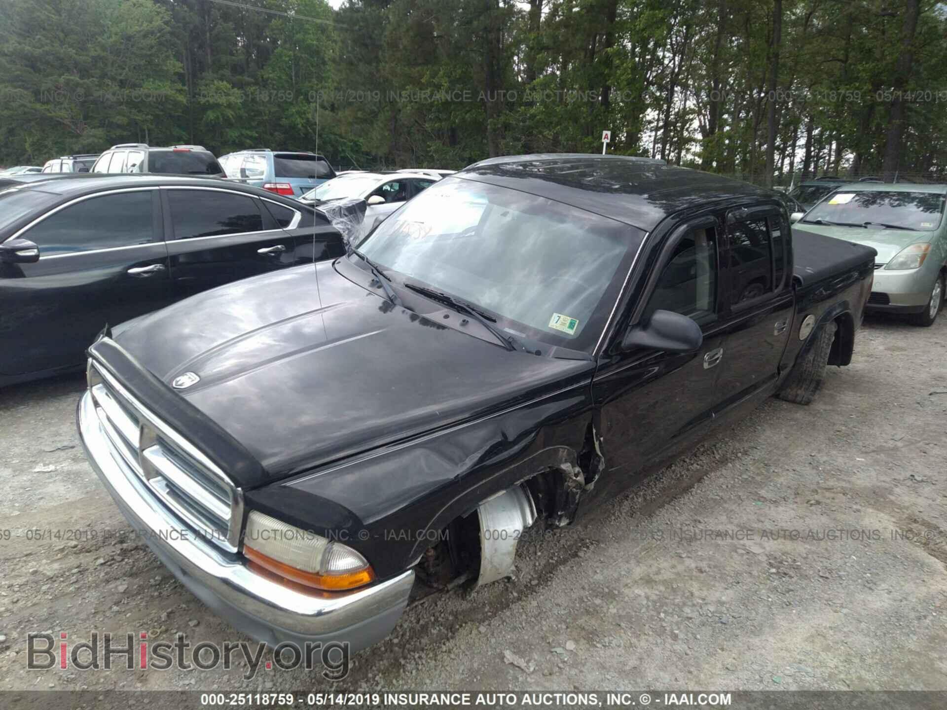 2004 DODGE DAKOTA - VIN: 1D7HL48K84S781728 - Фото 2