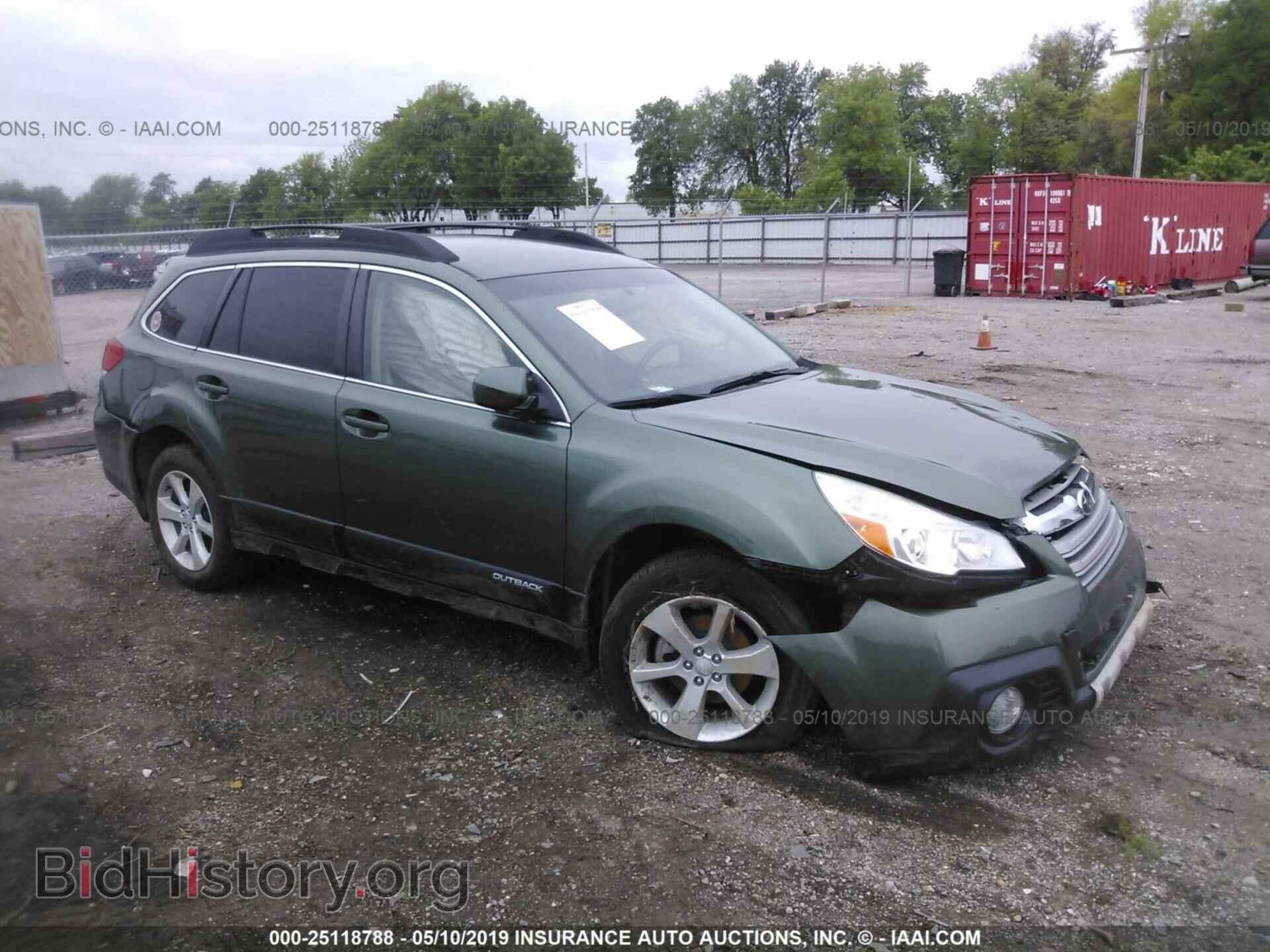 Фотография 4S4BRCCC3D3302422 - SUBARU OUTBACK 2013