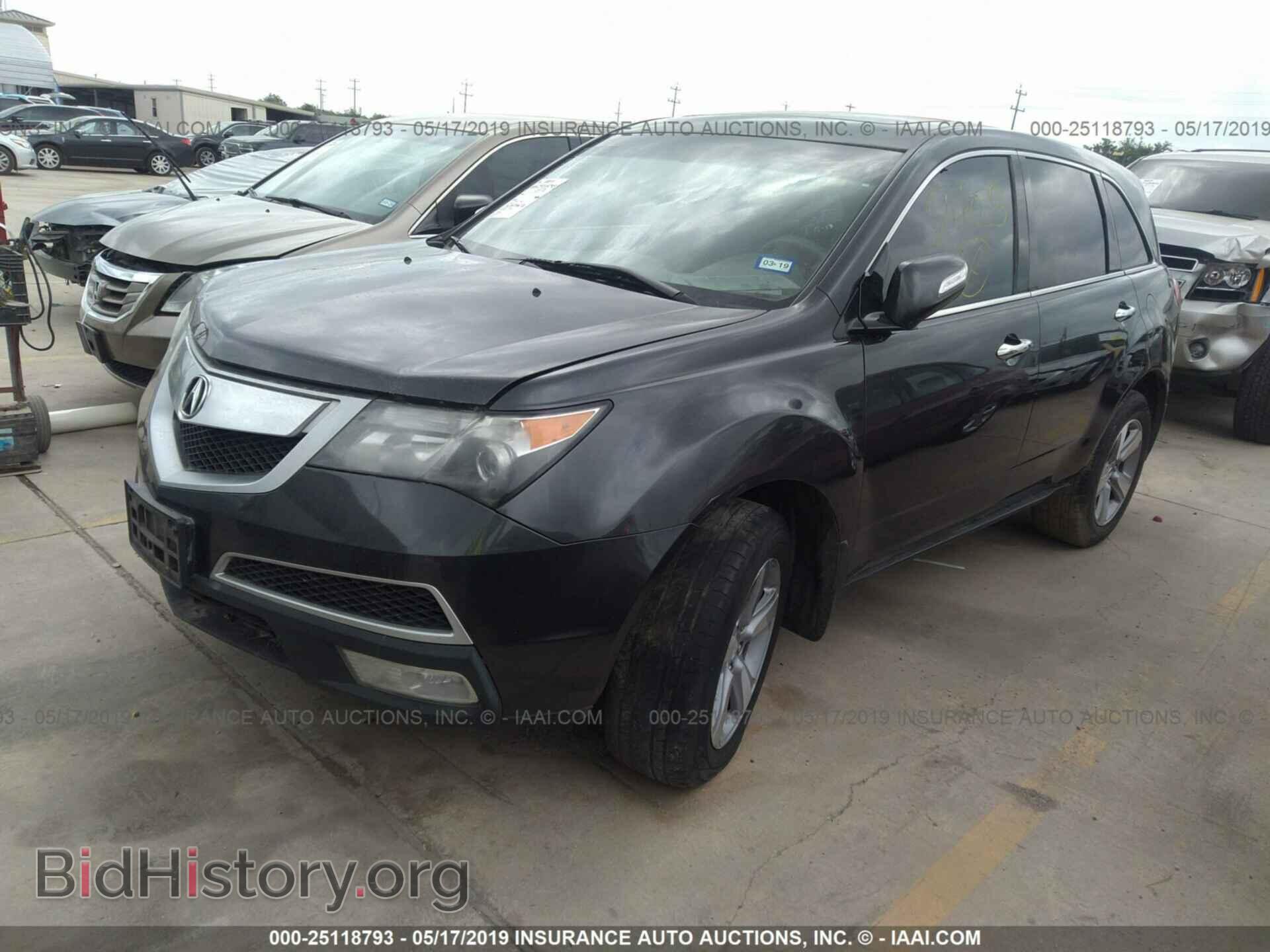 2013 ACURA MDX - VIN: 2HNYD2H29DH514028 - Фото 2
