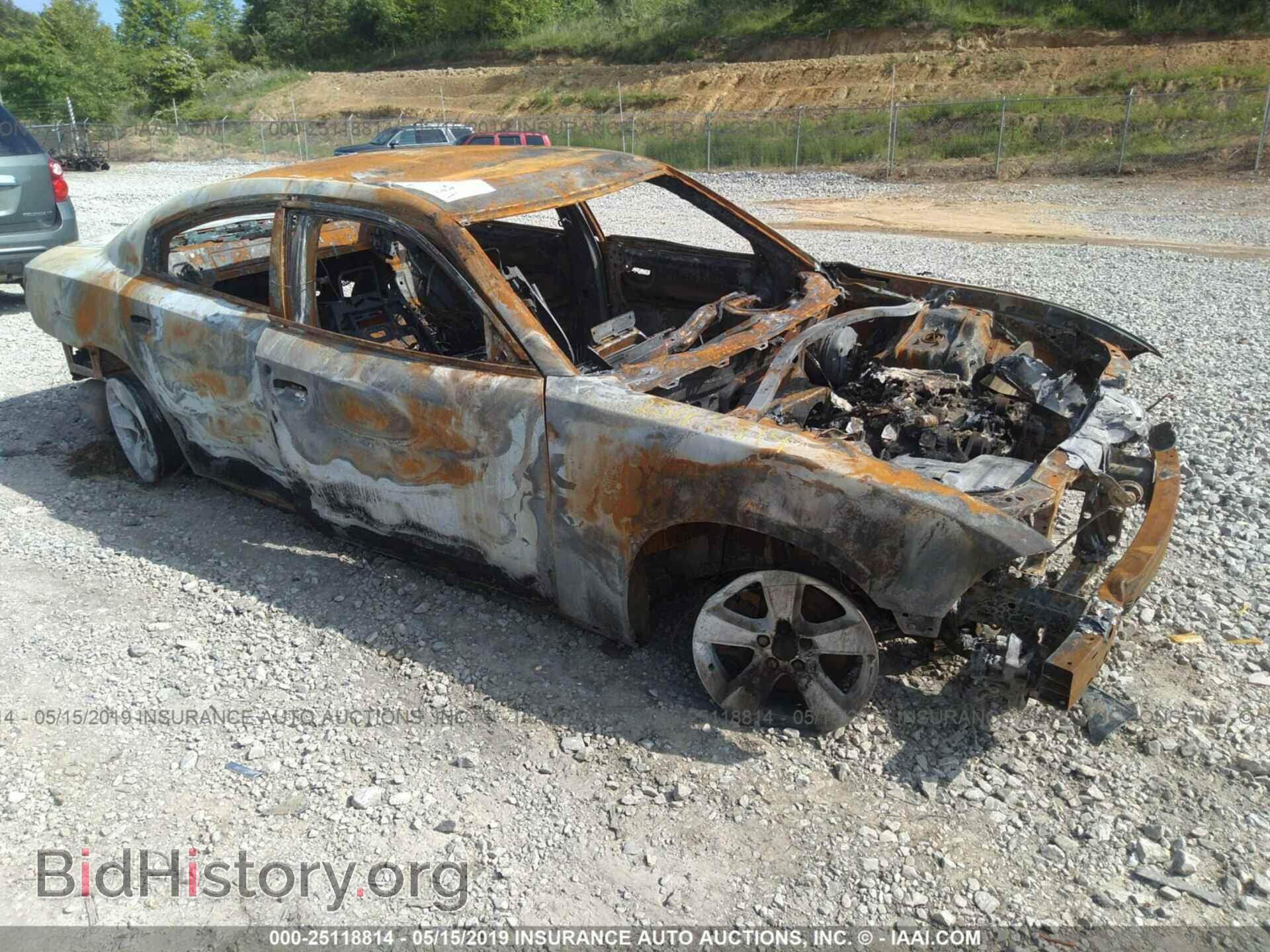 Photo 2C3CDXBG7CH296370 - DODGE CHARGER 2012