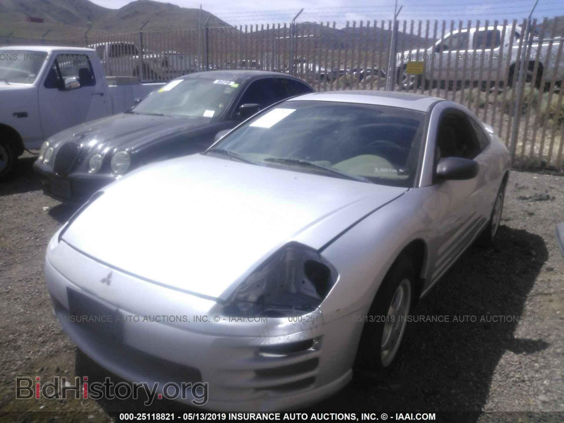 2001 MITSUBISHI ECLIPSE - VIN: 4A3AC44G81E198533 - Фото 2