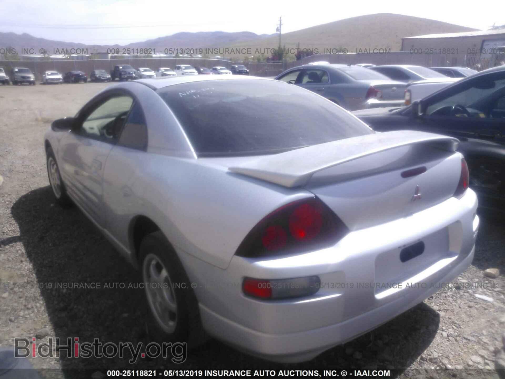 2001 MITSUBISHI ECLIPSE - VIN: 4A3AC44G81E198533 - Фото 3