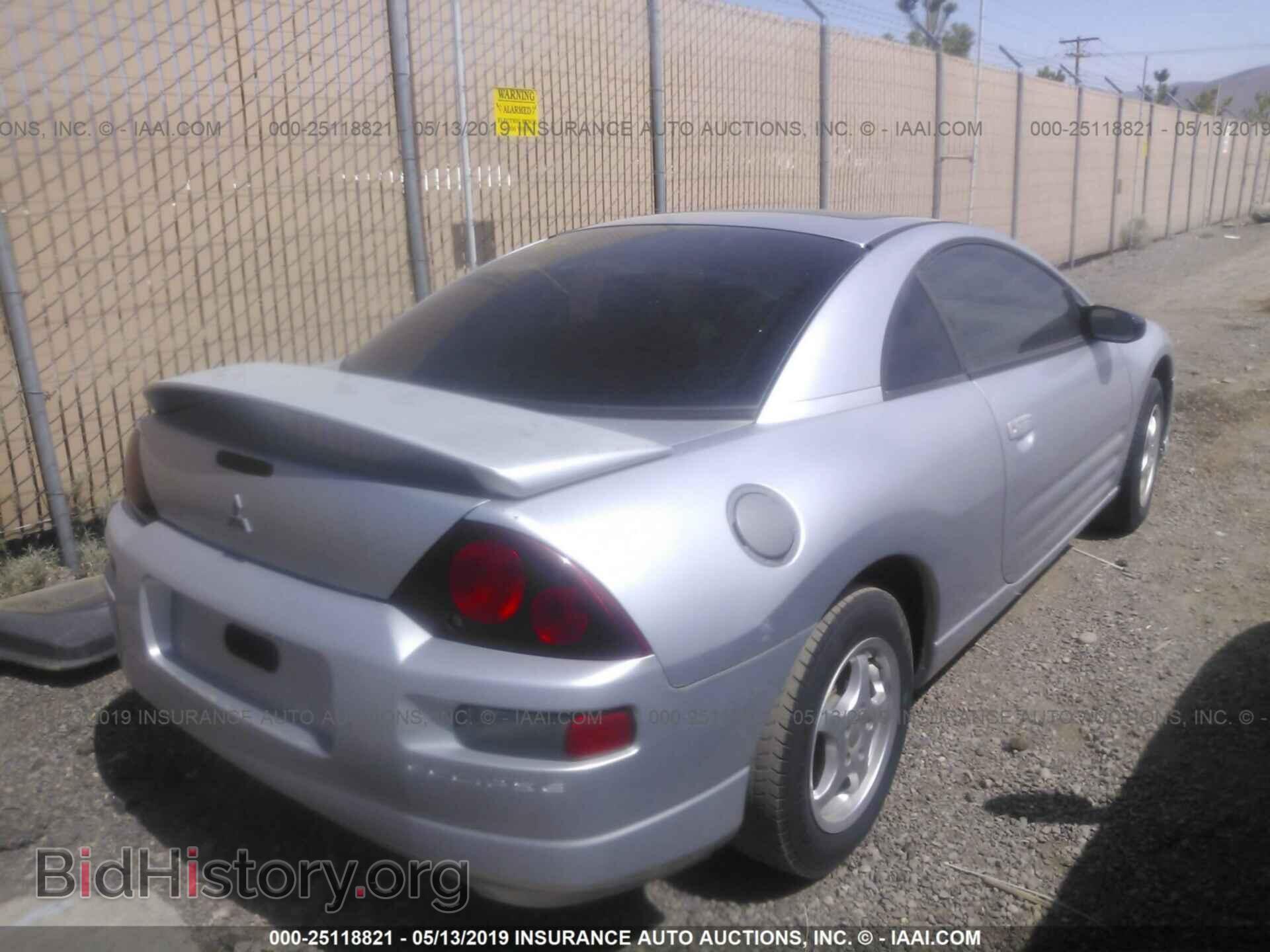 2001 MITSUBISHI ECLIPSE - VIN: 4A3AC44G81E198533 - Фото 4
