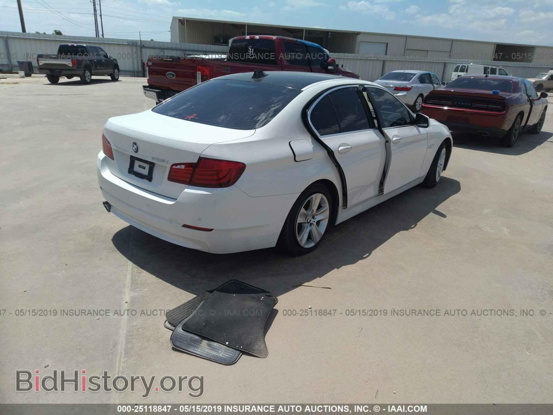 2012 BMW 528 - VIN: WBAXG5C59CDY28010 - Фото 4