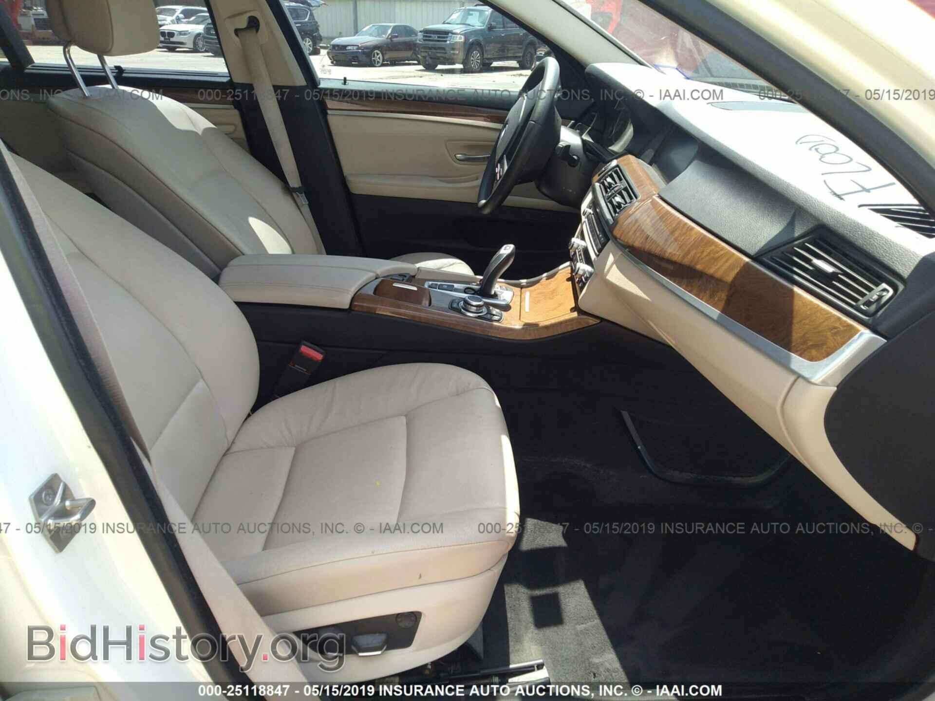 2012 BMW 528 - VIN: WBAXG5C59CDY28010 - Фото 5