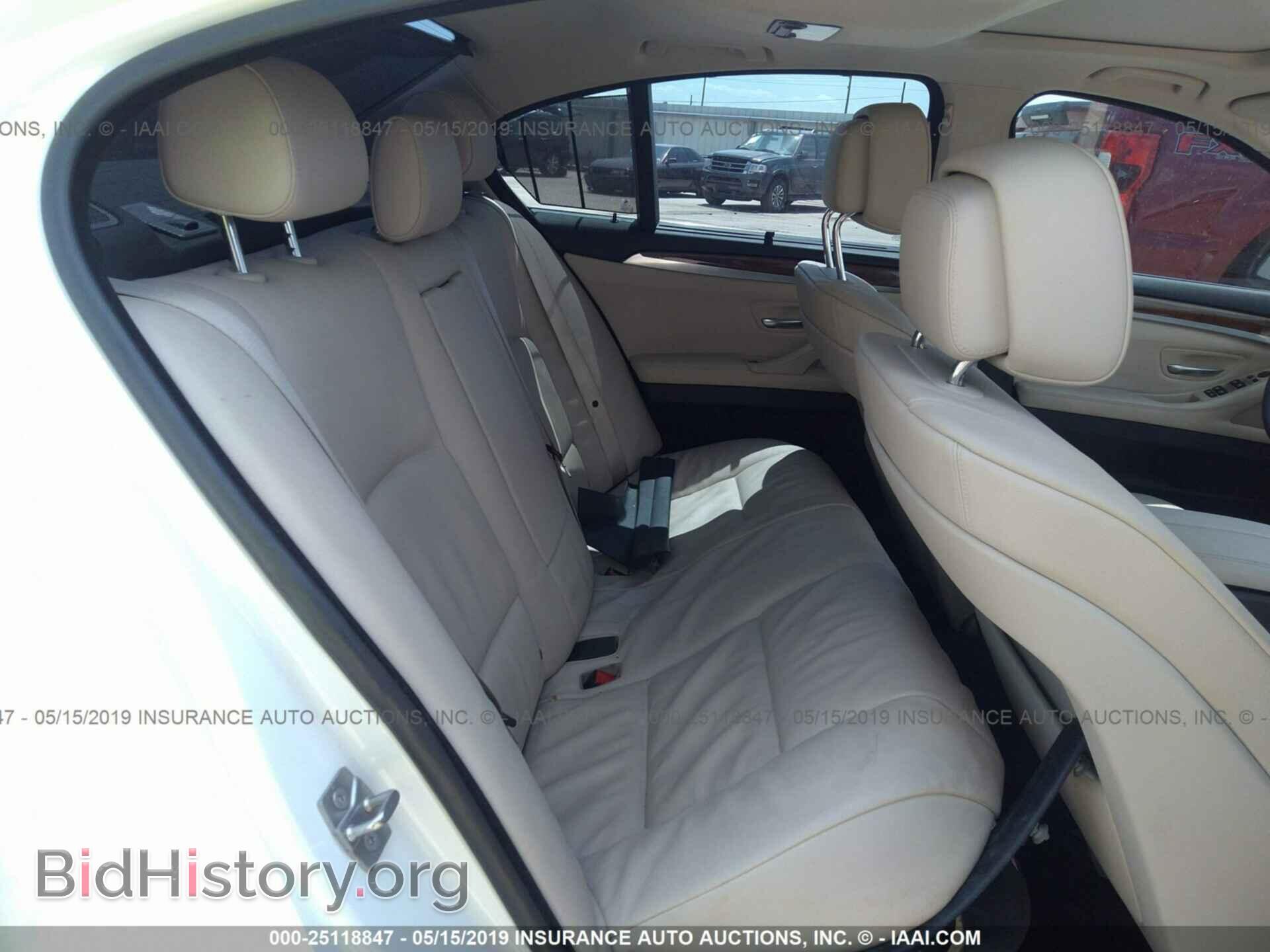 2012 BMW 528 - VIN: WBAXG5C59CDY28010 - Фото 8