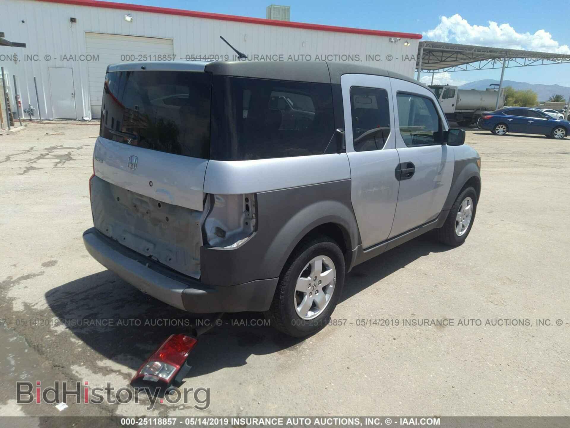 2004 HONDA ELEMENT - VIN: 5J6YH27604L034603 - Фото 4