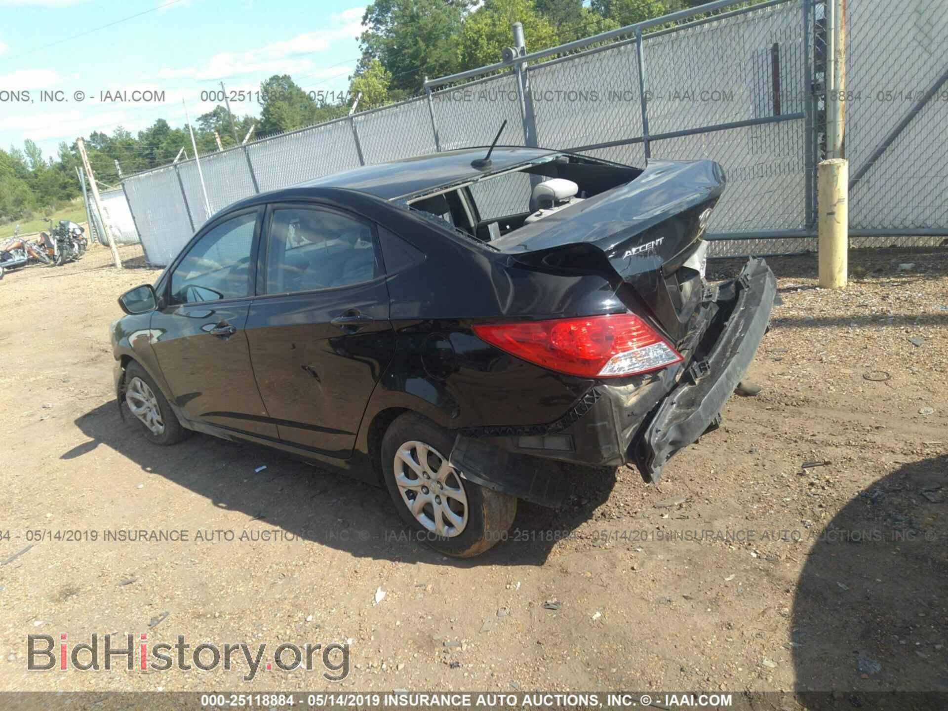2013 HYUNDAI ACCENT - VIN: KMHCT4AE4DU477546 - Фото 3