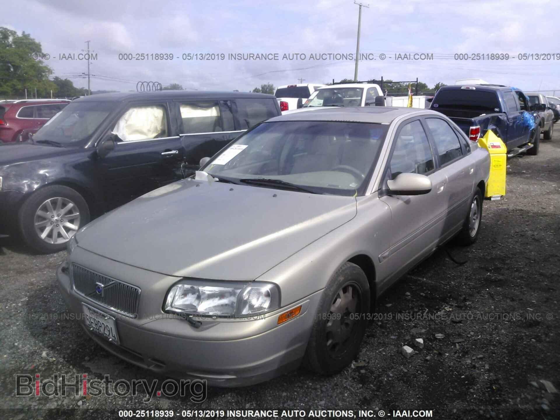 2002 VOLVO S80 - VIN: YV1TS92DX21270405 - Фото 2