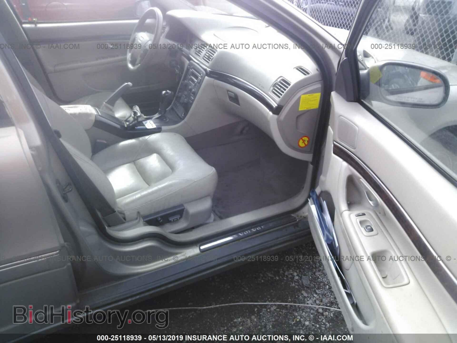 2002 VOLVO S80 - VIN: YV1TS92DX21270405 - Фото 5