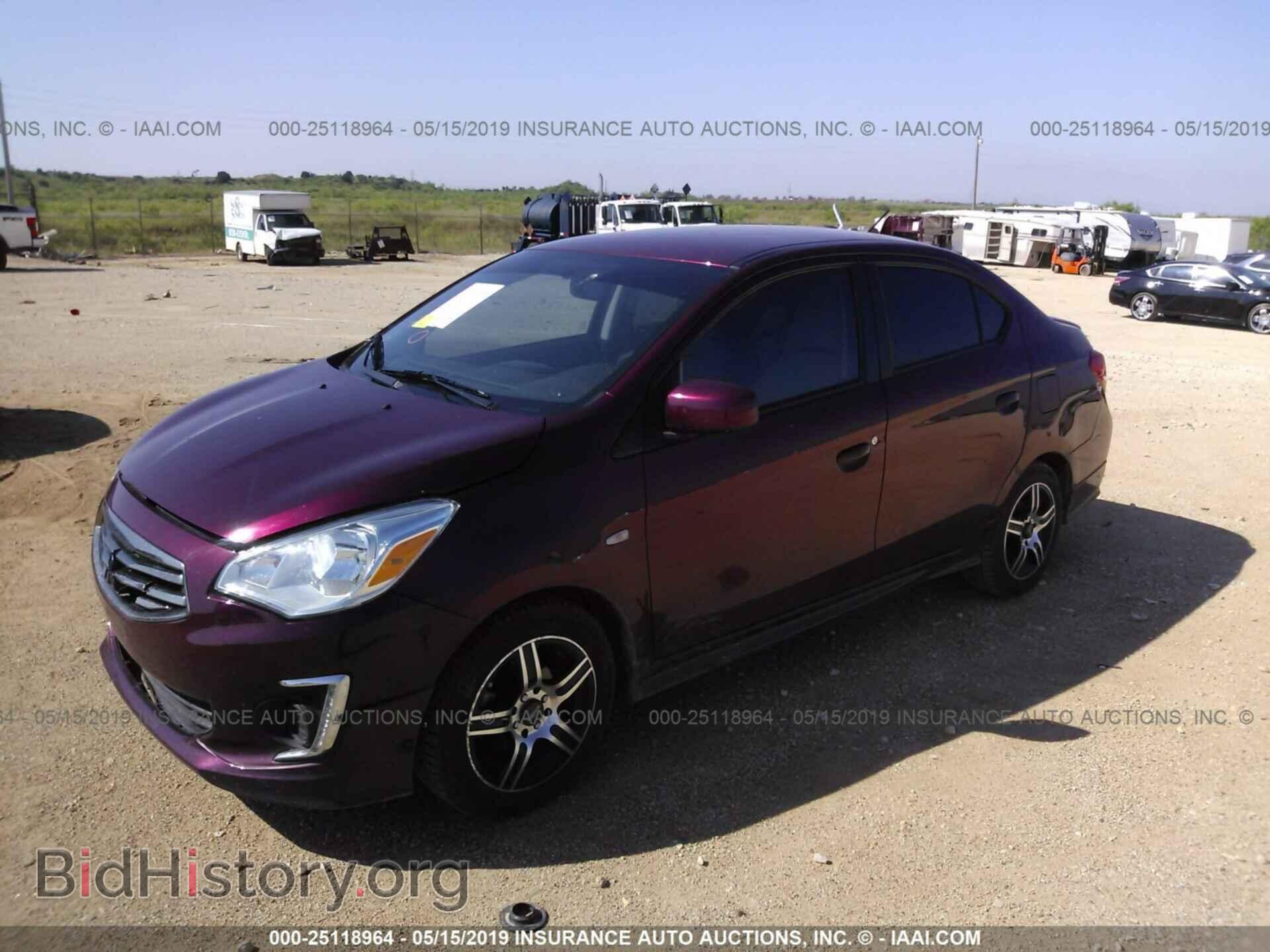 2017 MITSUBISHI MIRAGE - VIN: ML32F3FJ9HHF10245 - Фото 2
