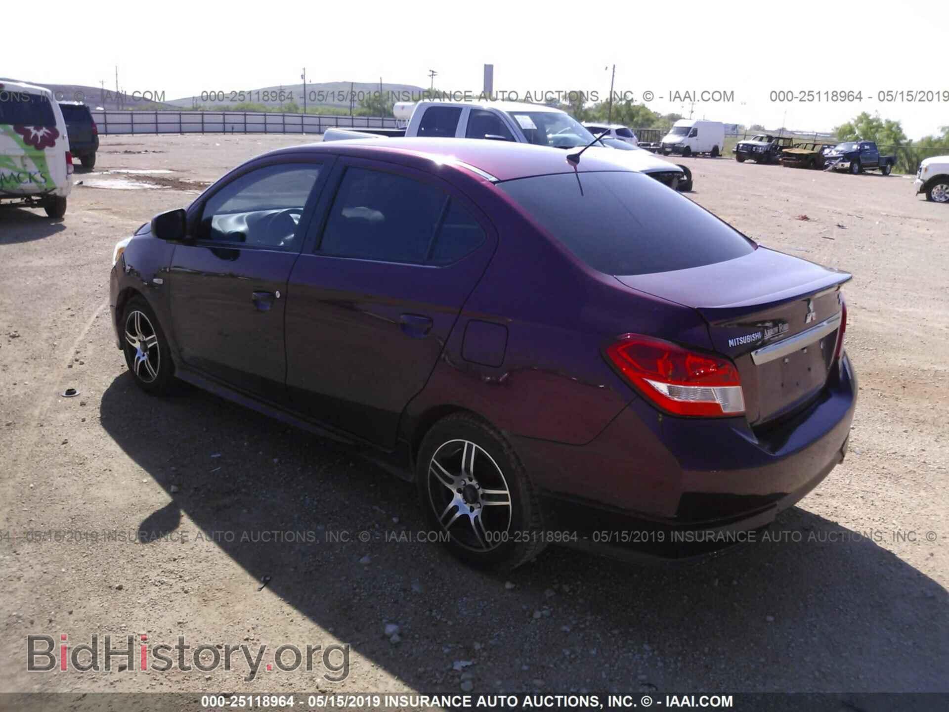 2017 MITSUBISHI MIRAGE - VIN: ML32F3FJ9HHF10245 - Фото 3