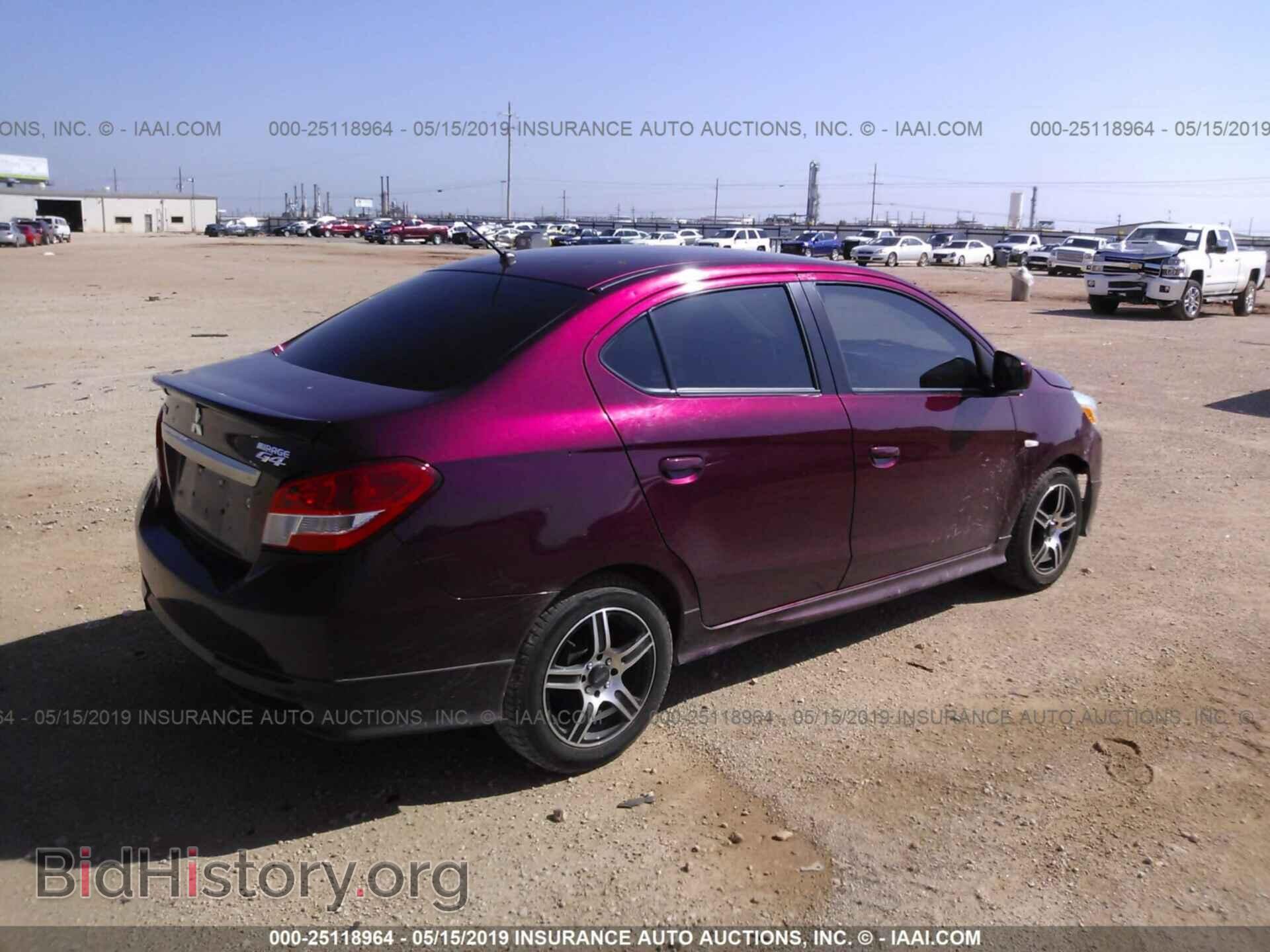 2017 MITSUBISHI MIRAGE - VIN: ML32F3FJ9HHF10245 - Фото 4