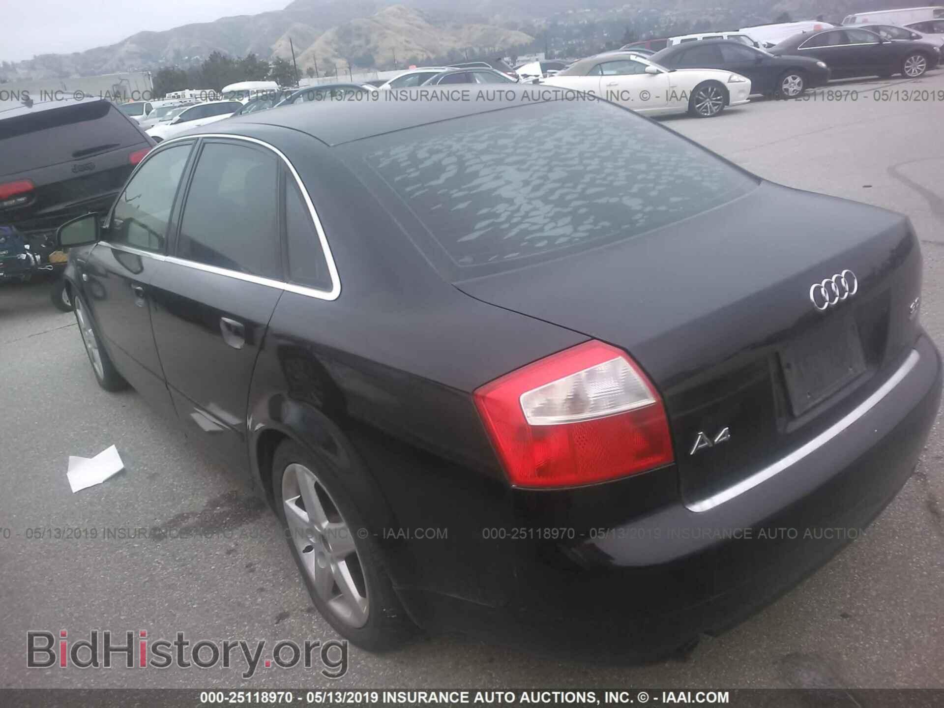 2002 AUDI A4 - VIN: WAULT68E72A182054 - Фото 3