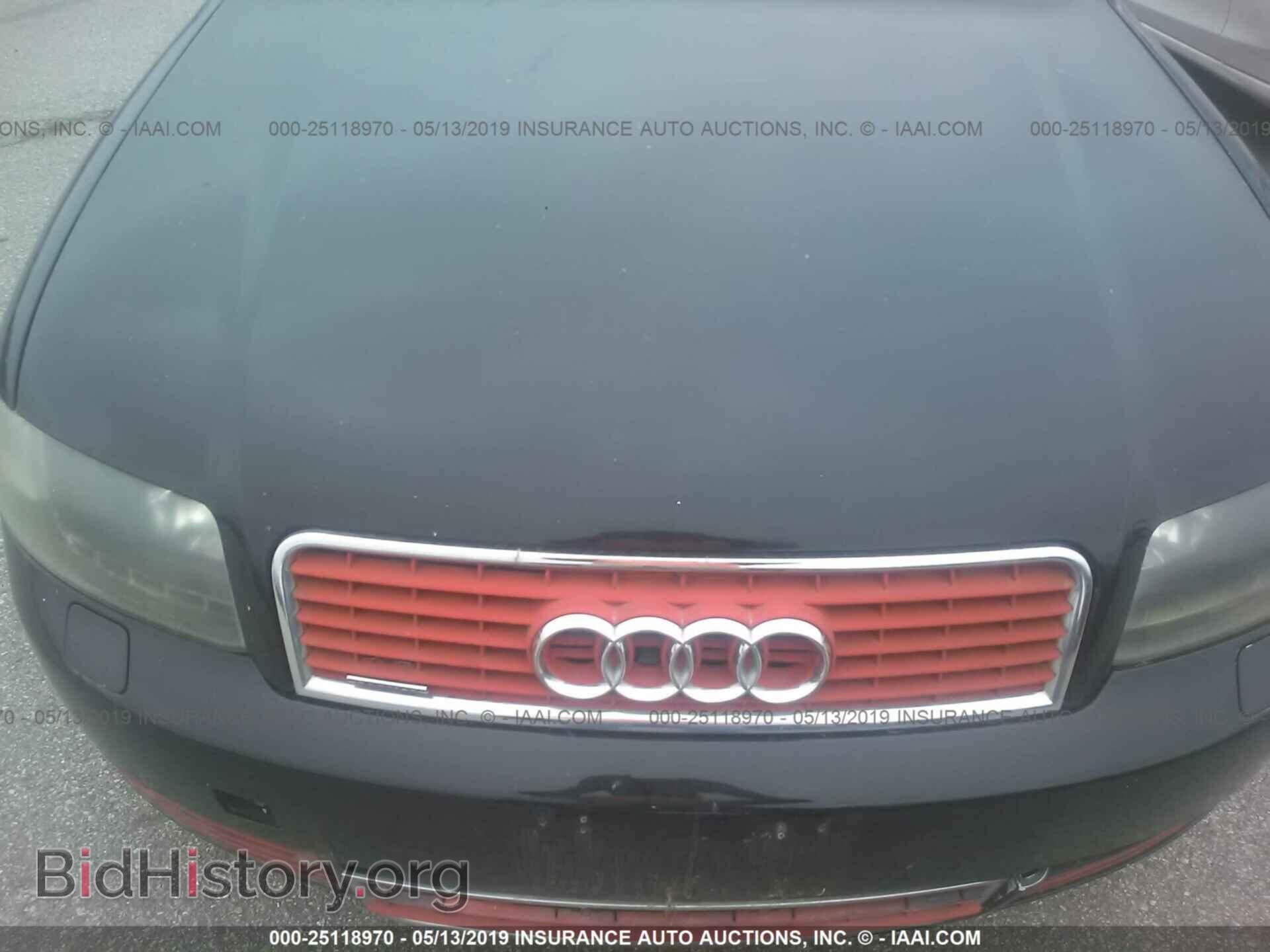 2002 AUDI A4 - VIN: WAULT68E72A182054 - Фото 6