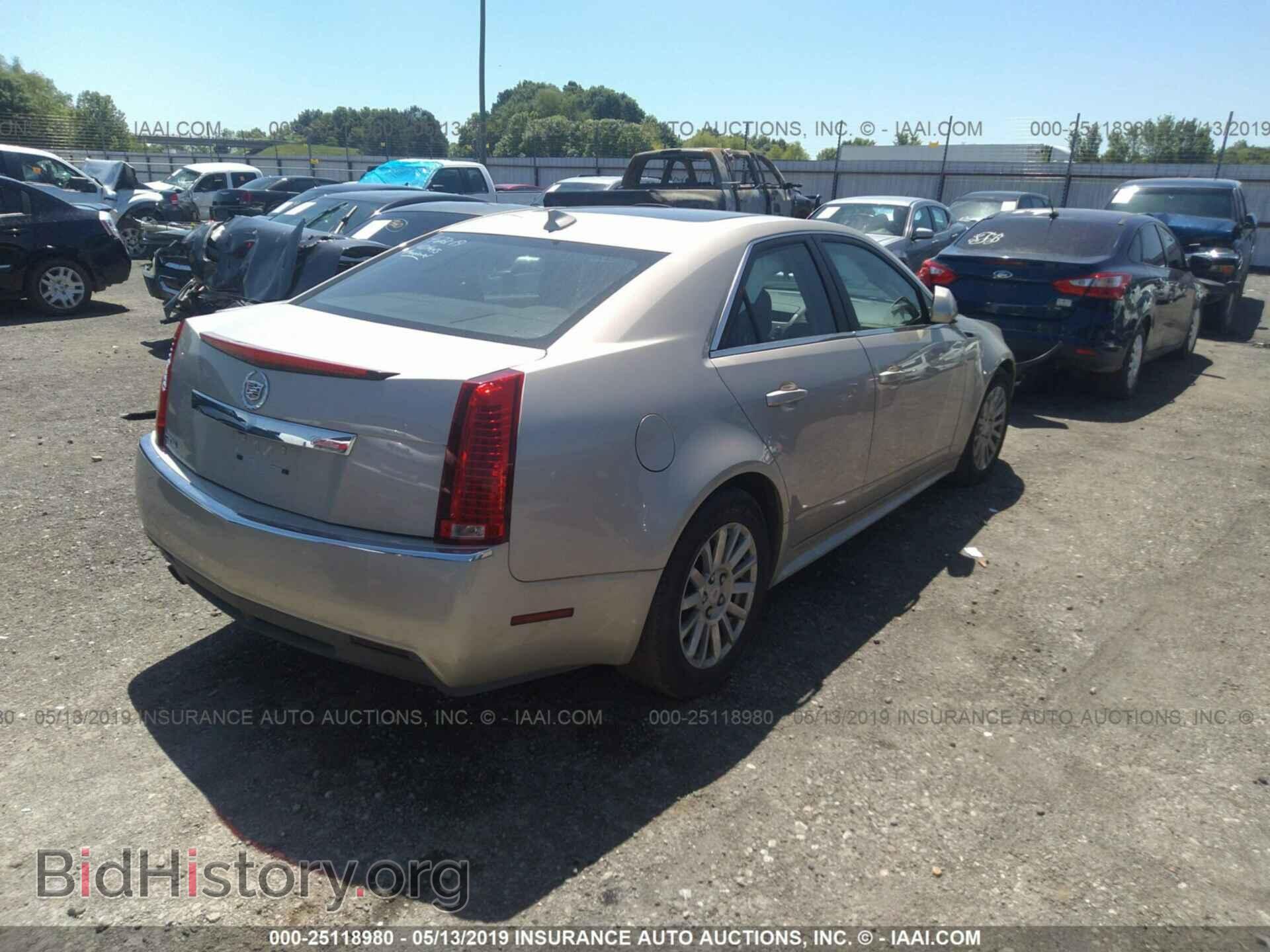 2013 CADILLAC CTS - VIN: 1G6DE5E53D0105211 - Фото 4