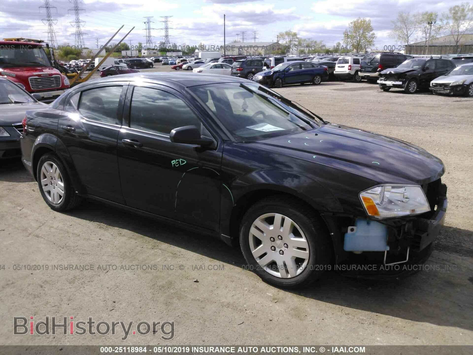 Photo 1C3CDZAB5DN599562 - DODGE AVENGER 2013