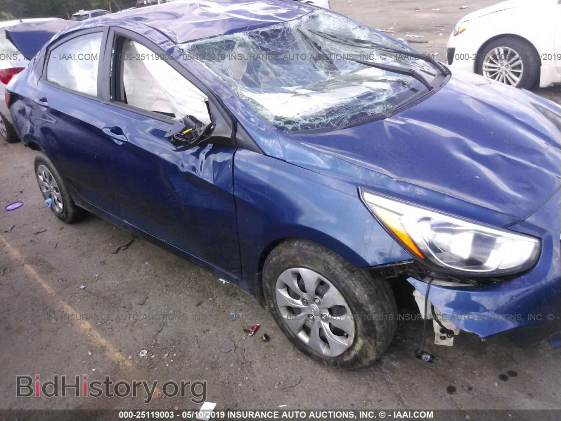 Фотография KMHCT4AE4HU255448 - HYUNDAI ACCENT 2017