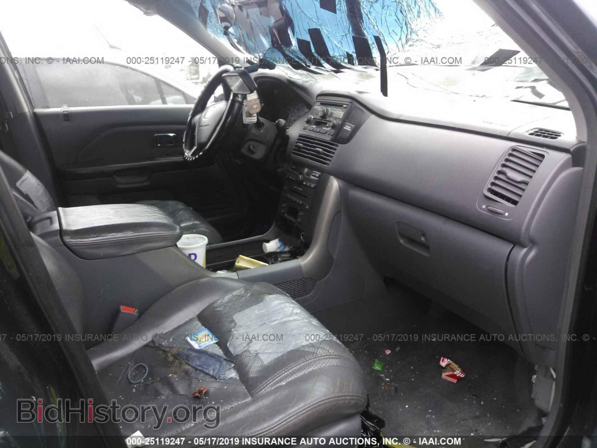 2005 HONDA PILOT - VIN: 5FNYF18545B000504 - Фото 5