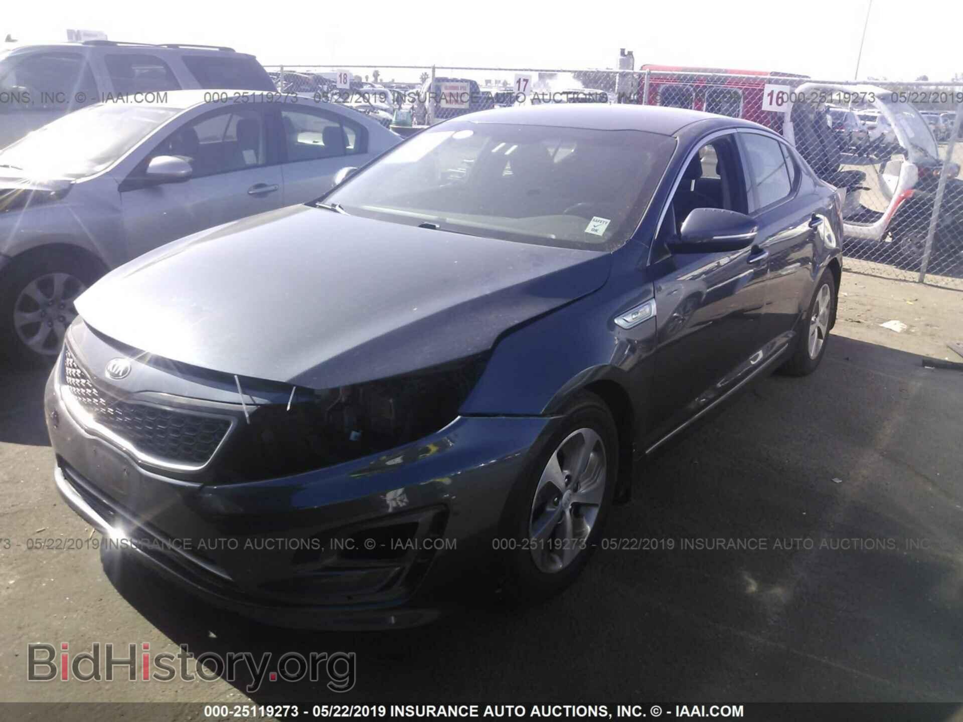 2014 KIA OPTIMA - VIN: KNAGM4AD8E5070025 - Фото 2