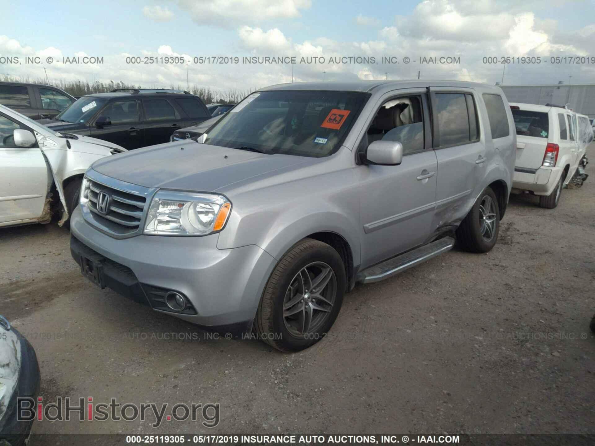 2013 HONDA PILOT - VIN: 5FNYF3H43DB040283 - Фото 2