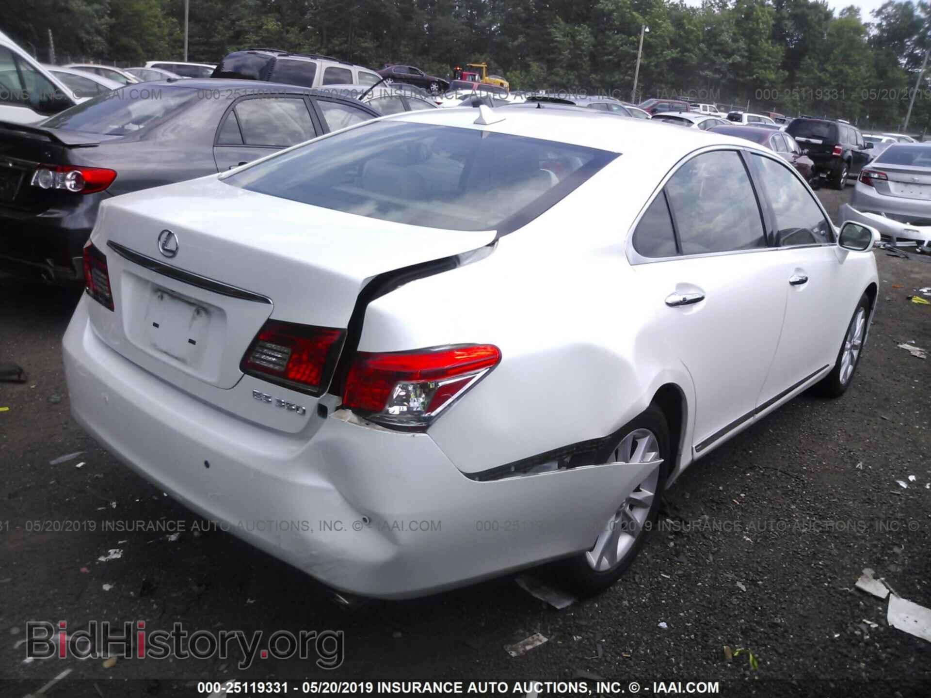 2012 LEXUS ES - VIN: JTHBK1EG4C2485636 - Фото 4
