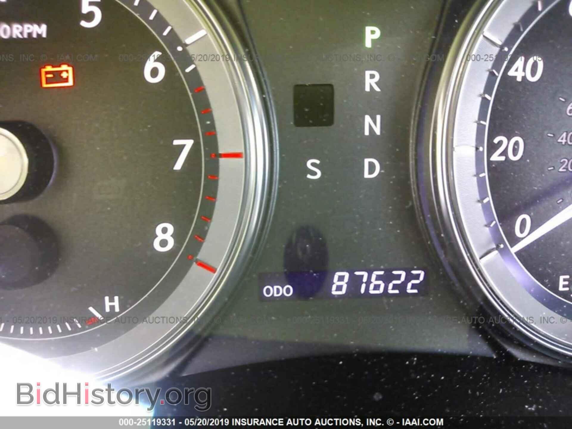 2012 LEXUS ES - VIN: JTHBK1EG4C2485636 - Фото 7