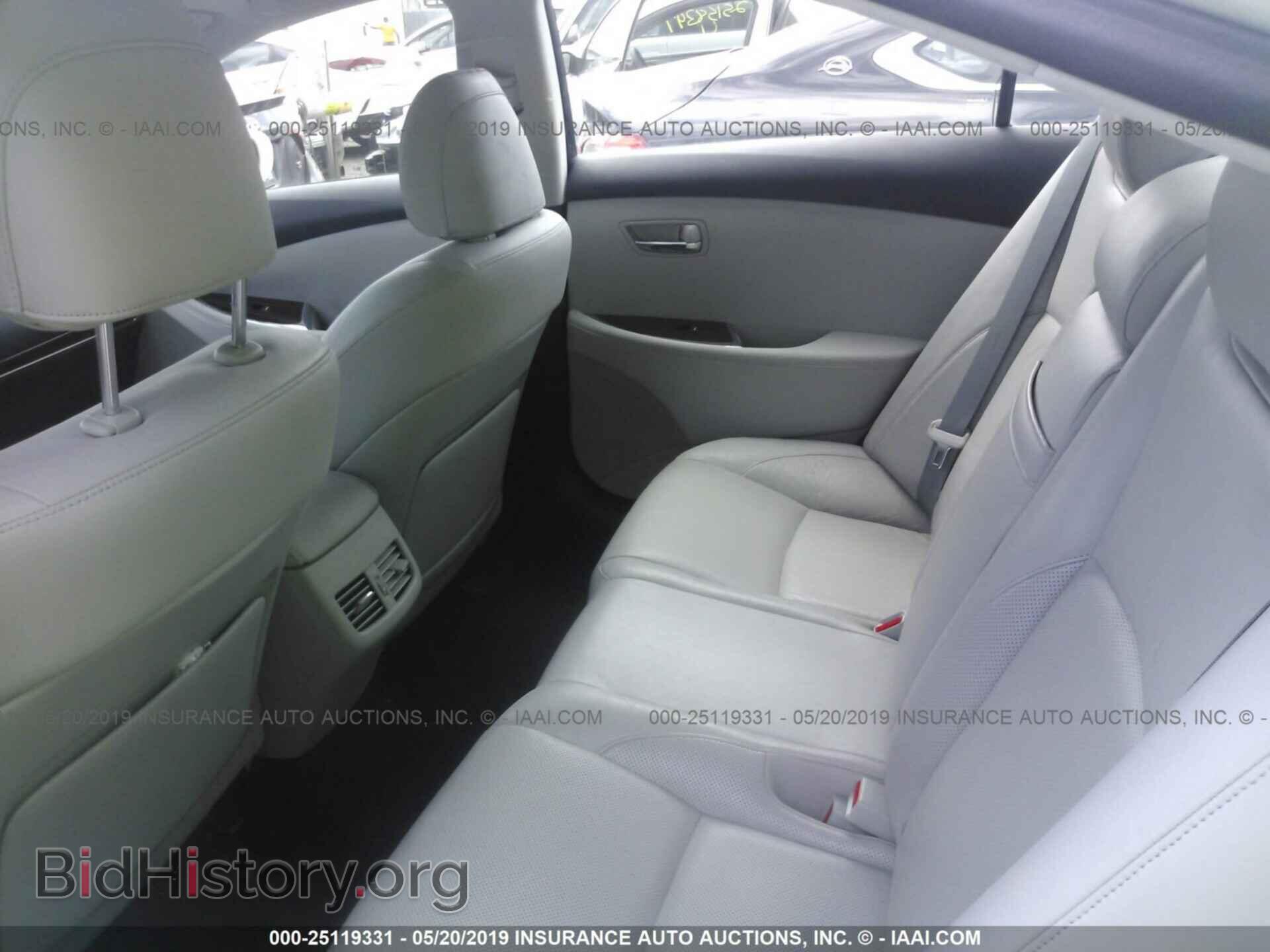2012 LEXUS ES - VIN: JTHBK1EG4C2485636 - Фото 8