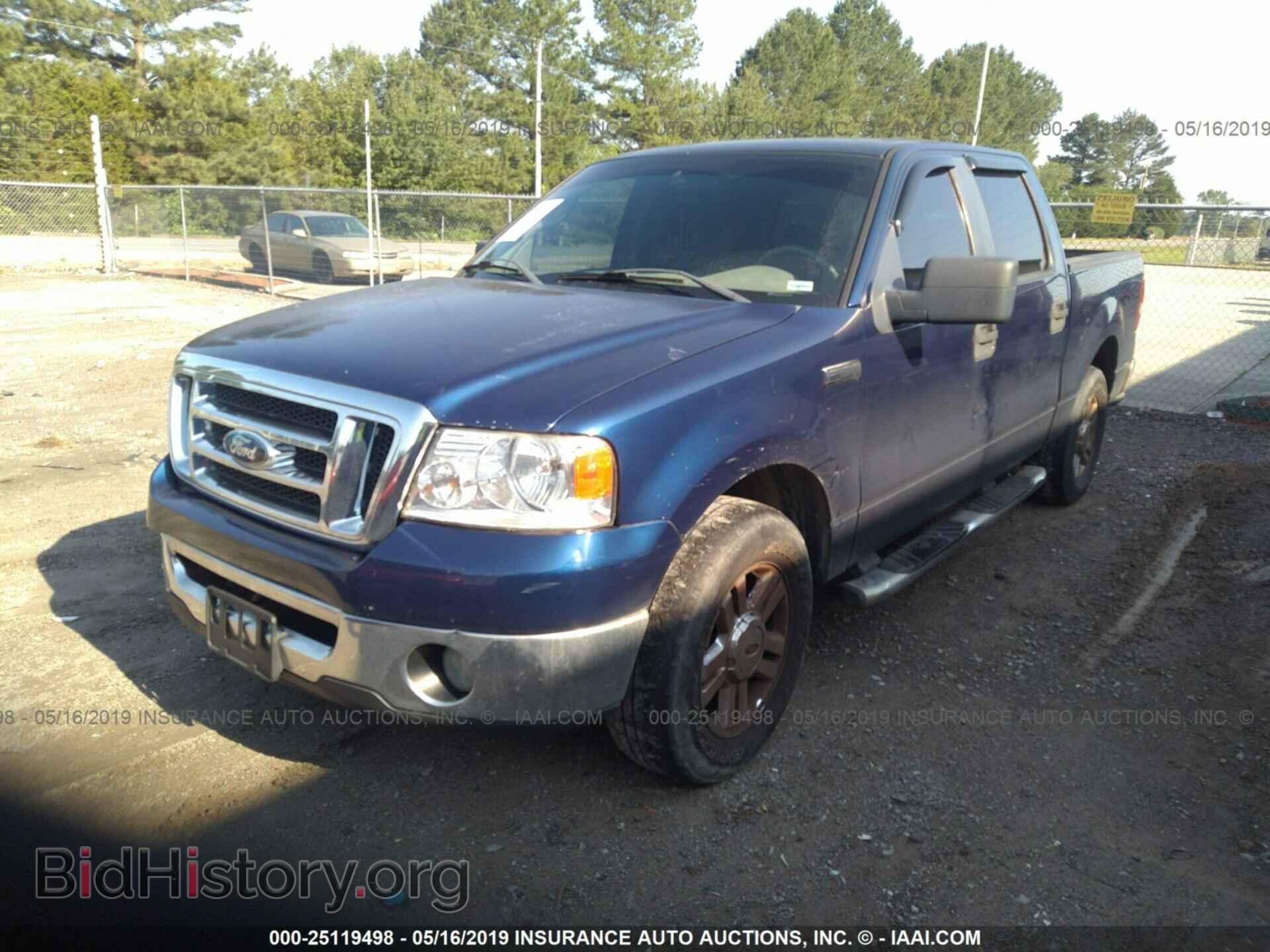 2008 FORD F150 - VIN: 1FTPW12VX8FB76400 - Фото 2