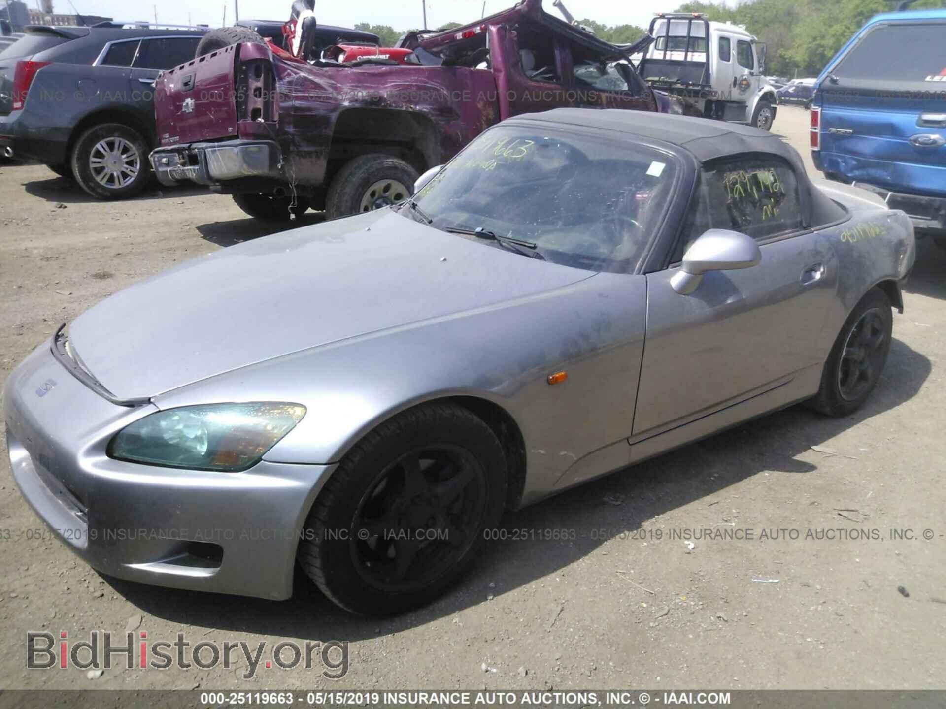 2000 HONDA S2000 - VIN: JHMAP1147YT007690 - Фото 2
