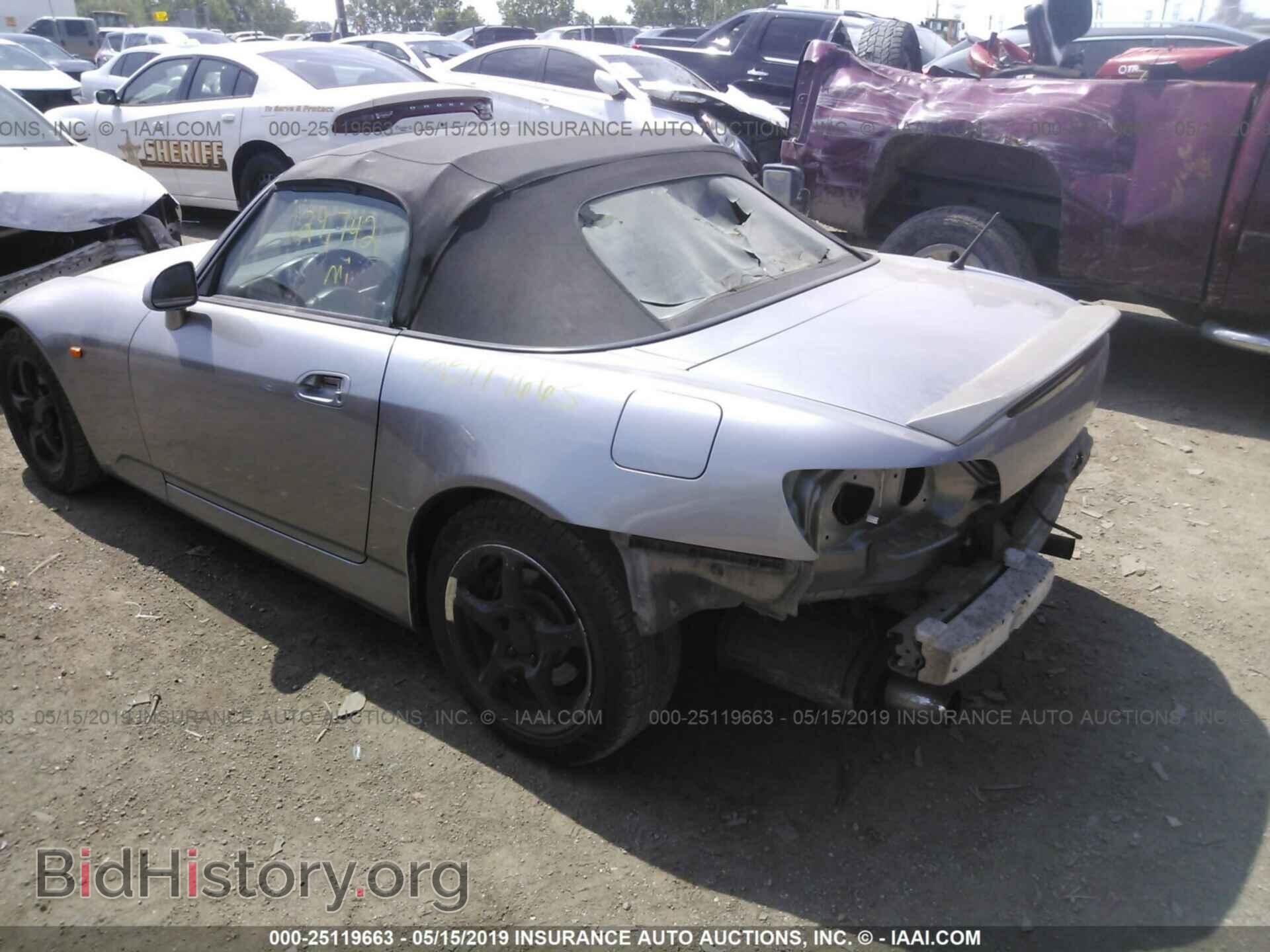 2000 HONDA S2000 - VIN: JHMAP1147YT007690 - Фото 3