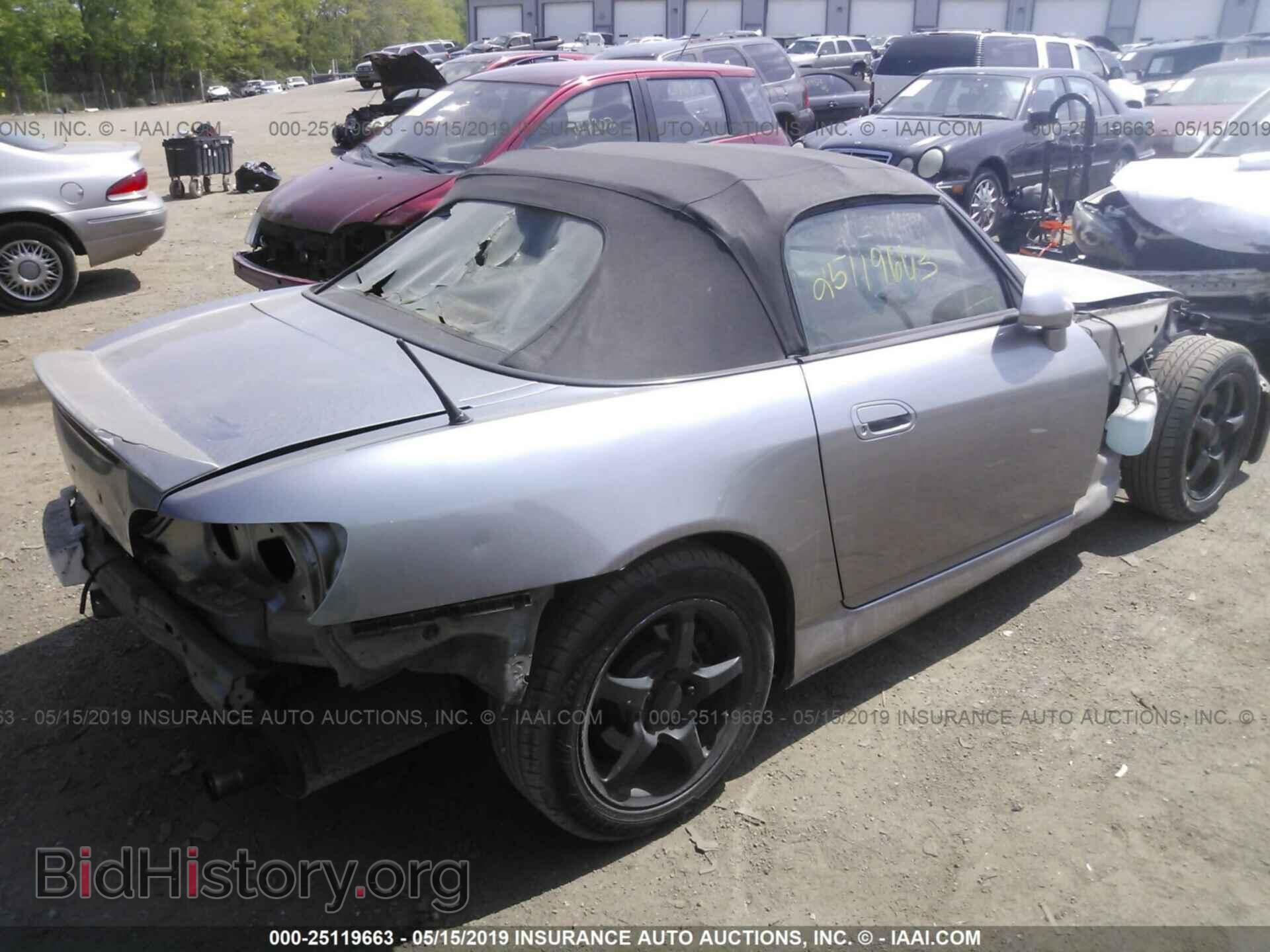 2000 HONDA S2000 - VIN: JHMAP1147YT007690 - Фото 4