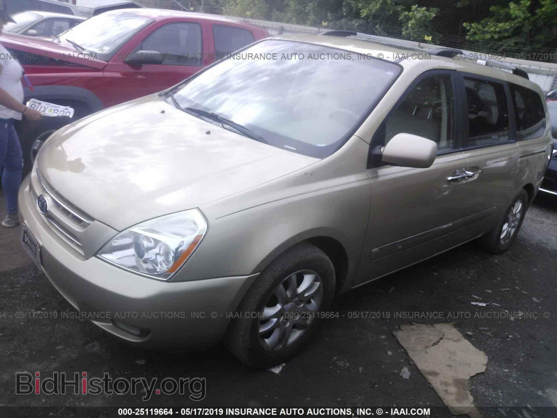 2010 KIA SEDONA - VIN: KNDMH4C30A6324328 - Фото 2