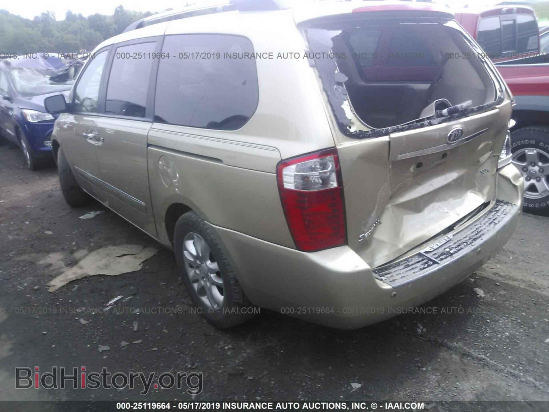 2010 KIA SEDONA - VIN: KNDMH4C30A6324328 - Фото 3