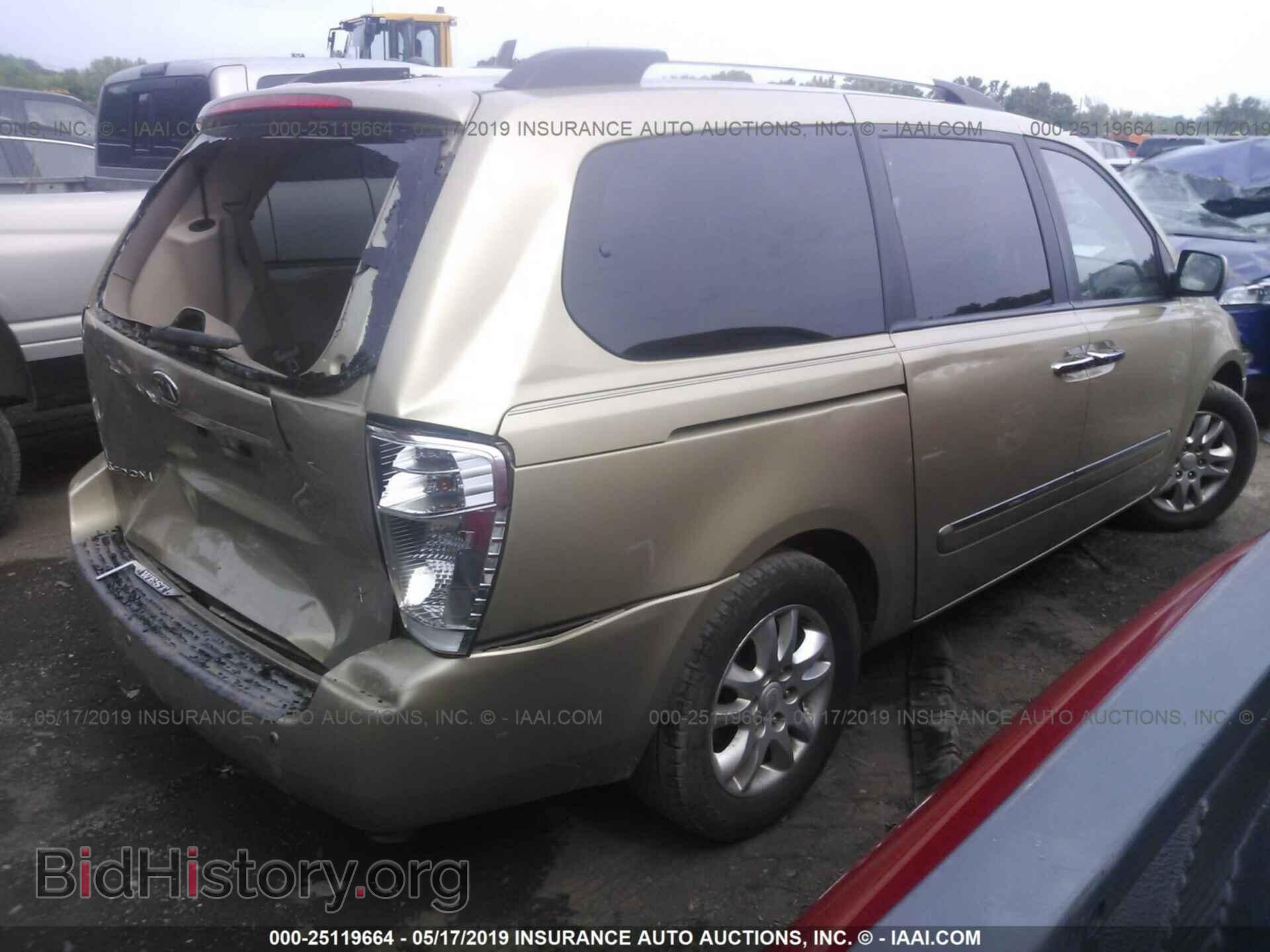 2010 KIA SEDONA - VIN: KNDMH4C30A6324328 - Фото 4