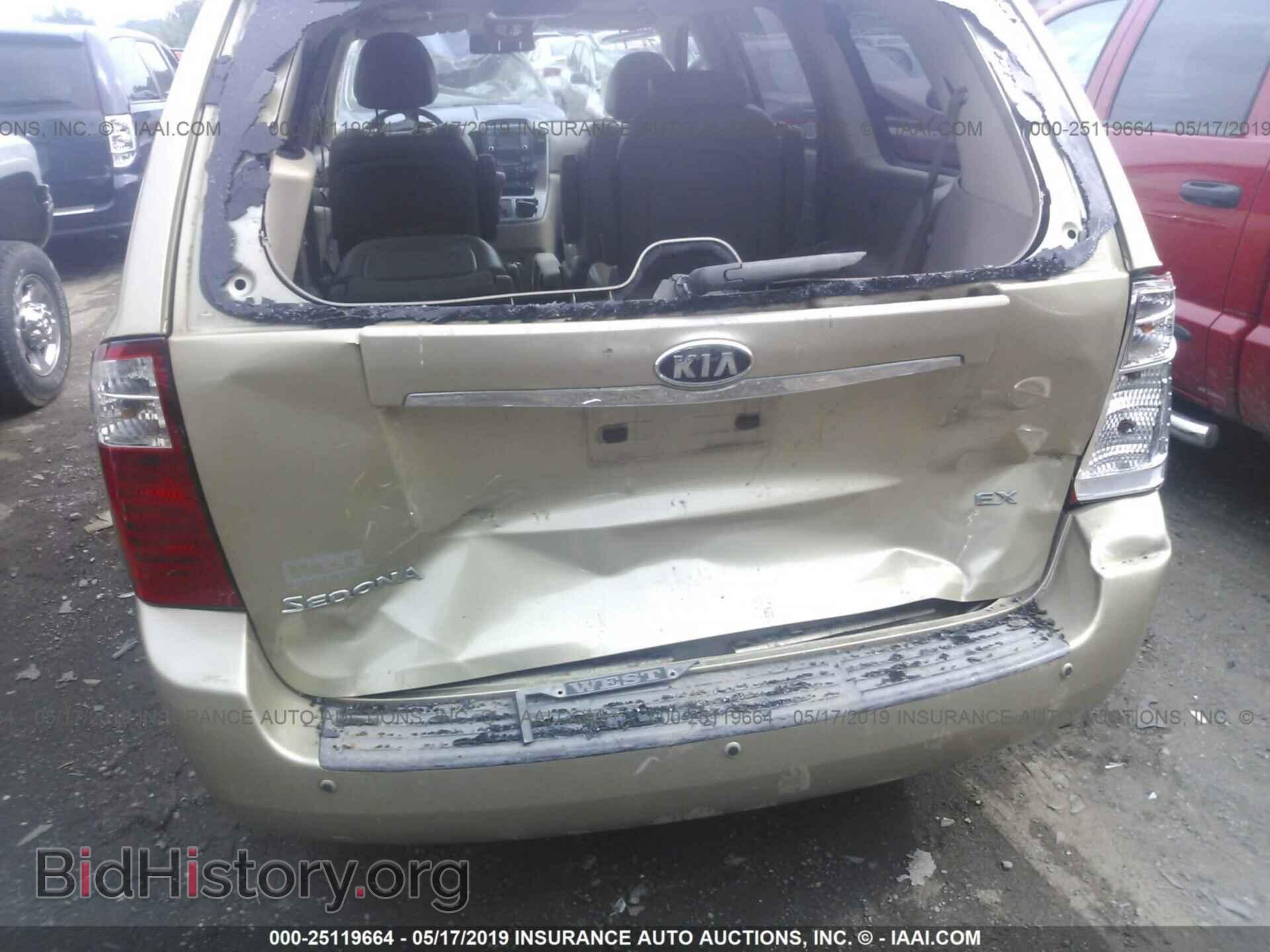 2010 KIA SEDONA - VIN: KNDMH4C30A6324328 - Фото 6