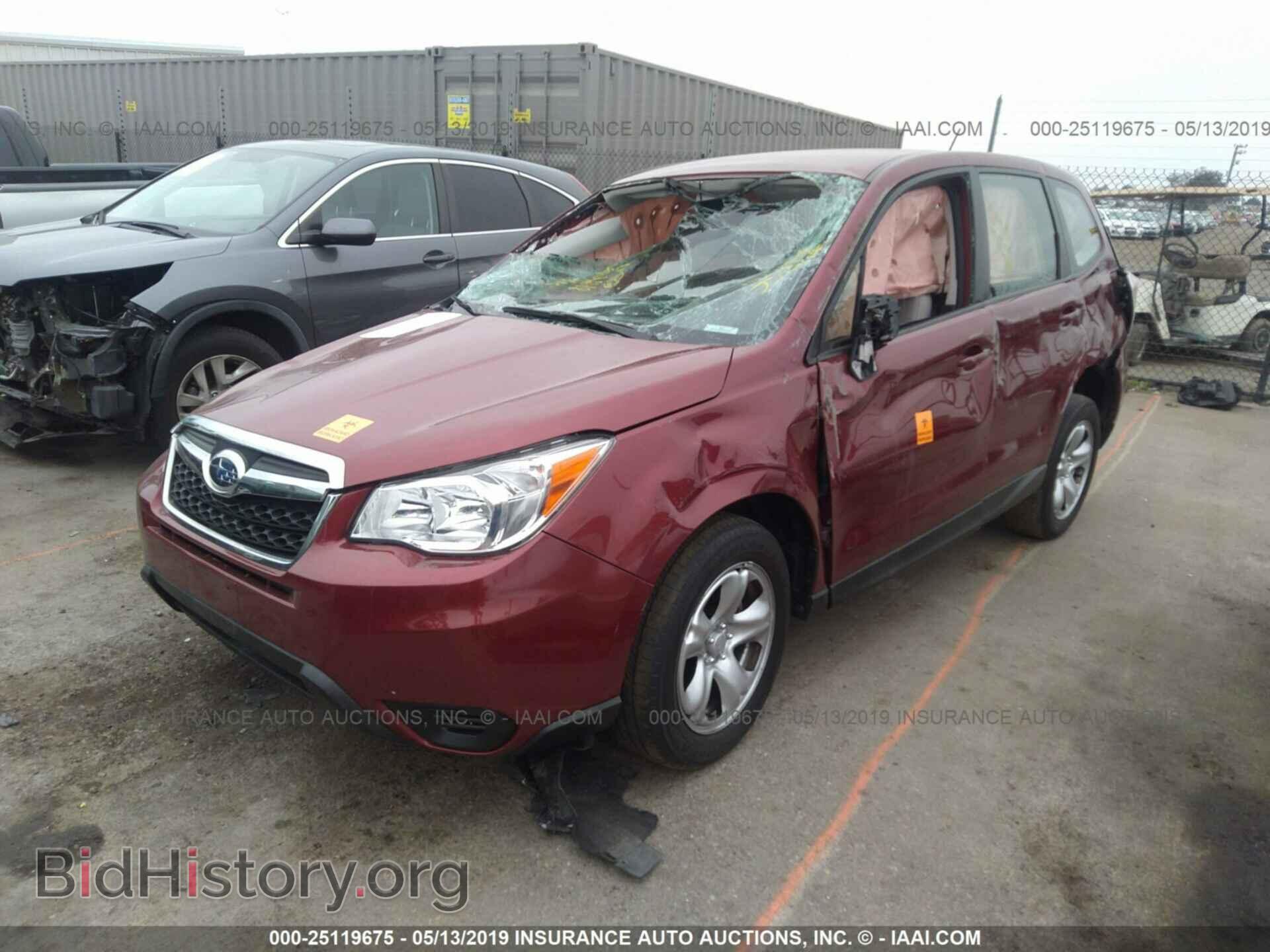 2014 SUBARU FORESTER - VIN: JF2SJAAC2EH493940 - Фото 2