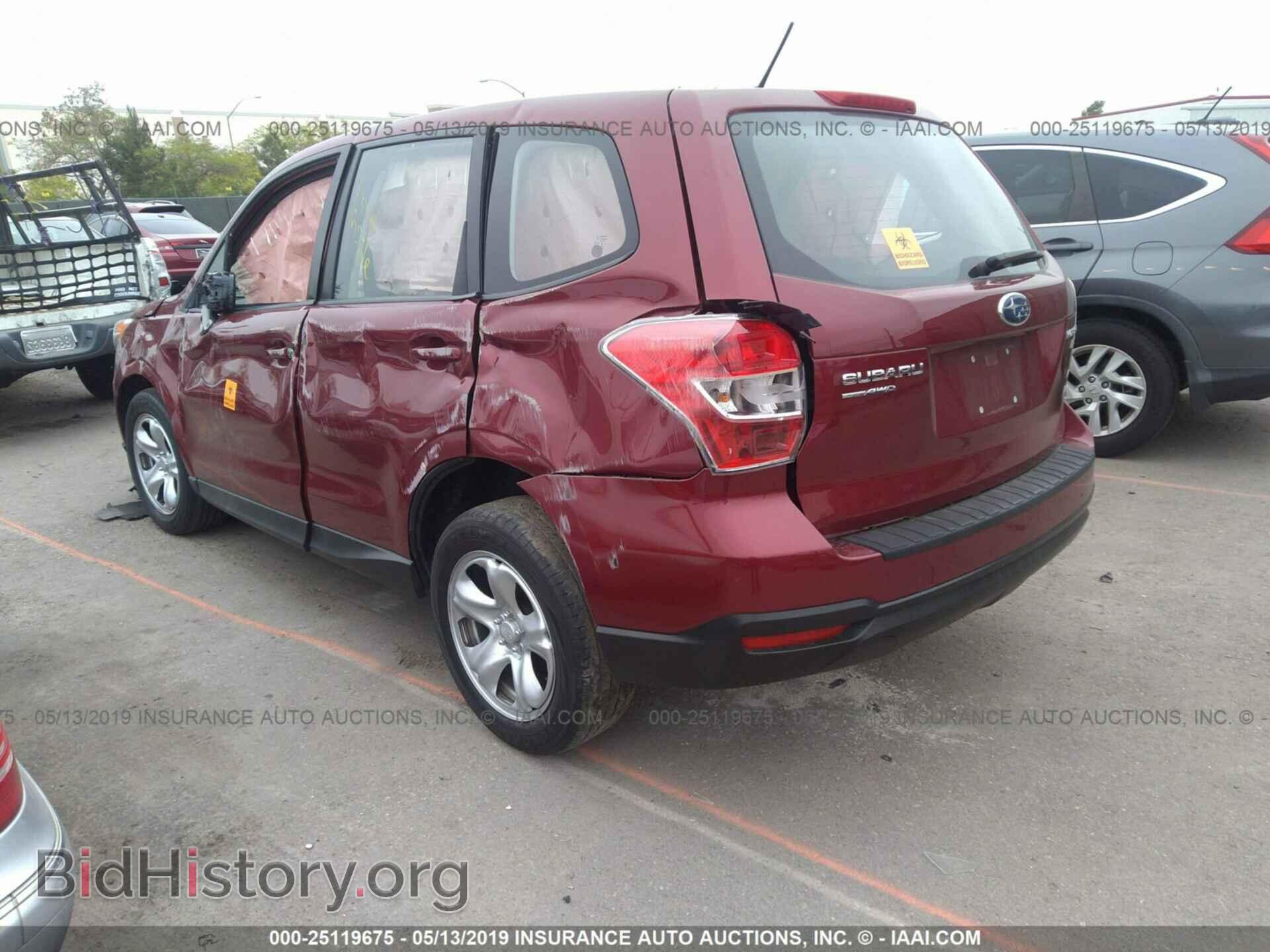 2014 SUBARU FORESTER - VIN: JF2SJAAC2EH493940 - Фото 3