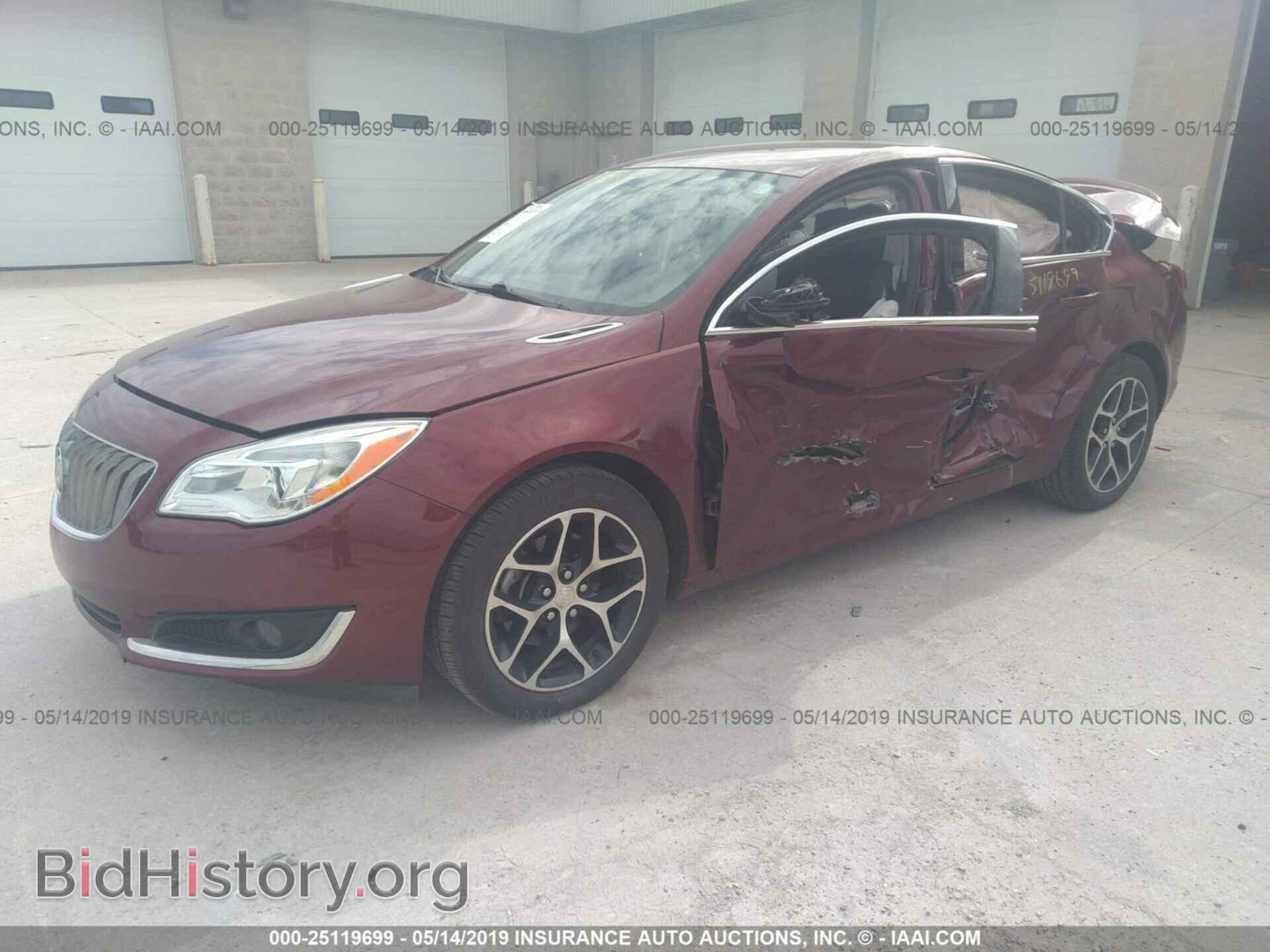 2017 BUICK REGAL - VIN: 2G4GL5EX3H9104407 - Фото 2