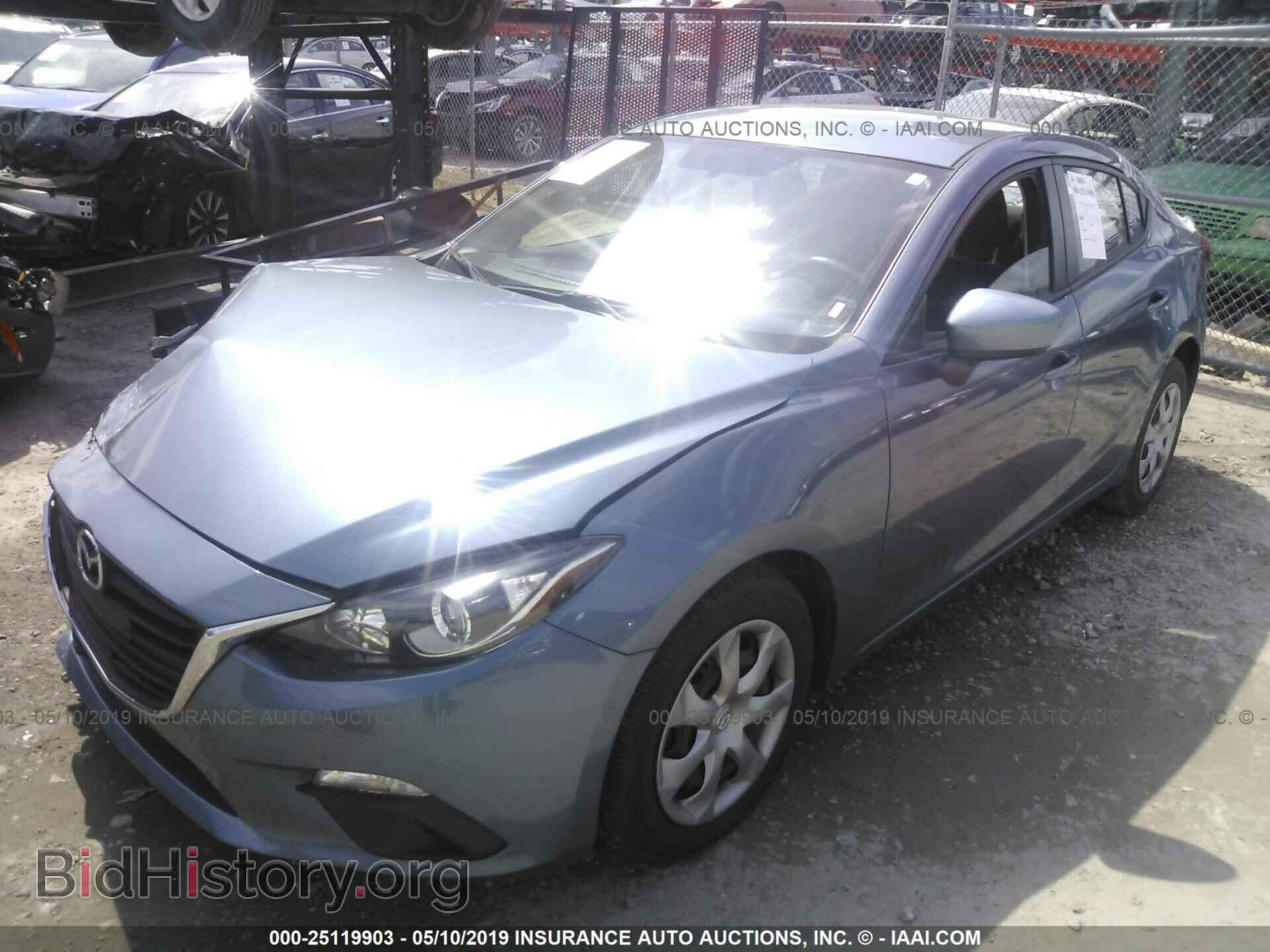 Фотография JM1BM1T73G1297409 - MAZDA 3 2016