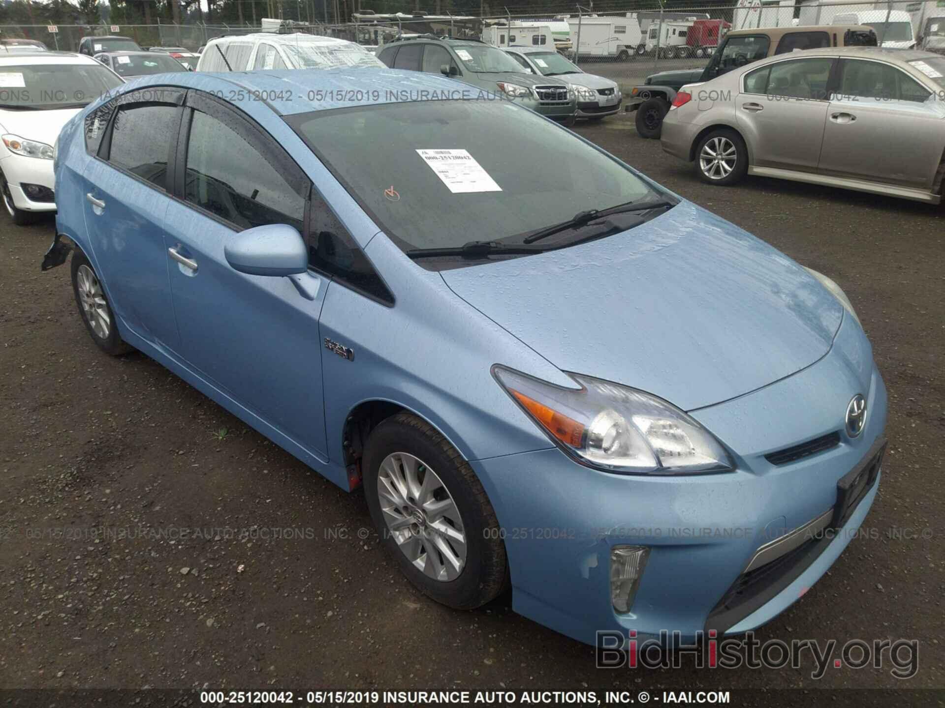 Photo JTDKN3DP9C3009348 - TOYOTA PRIUS PLUG-IN 2012