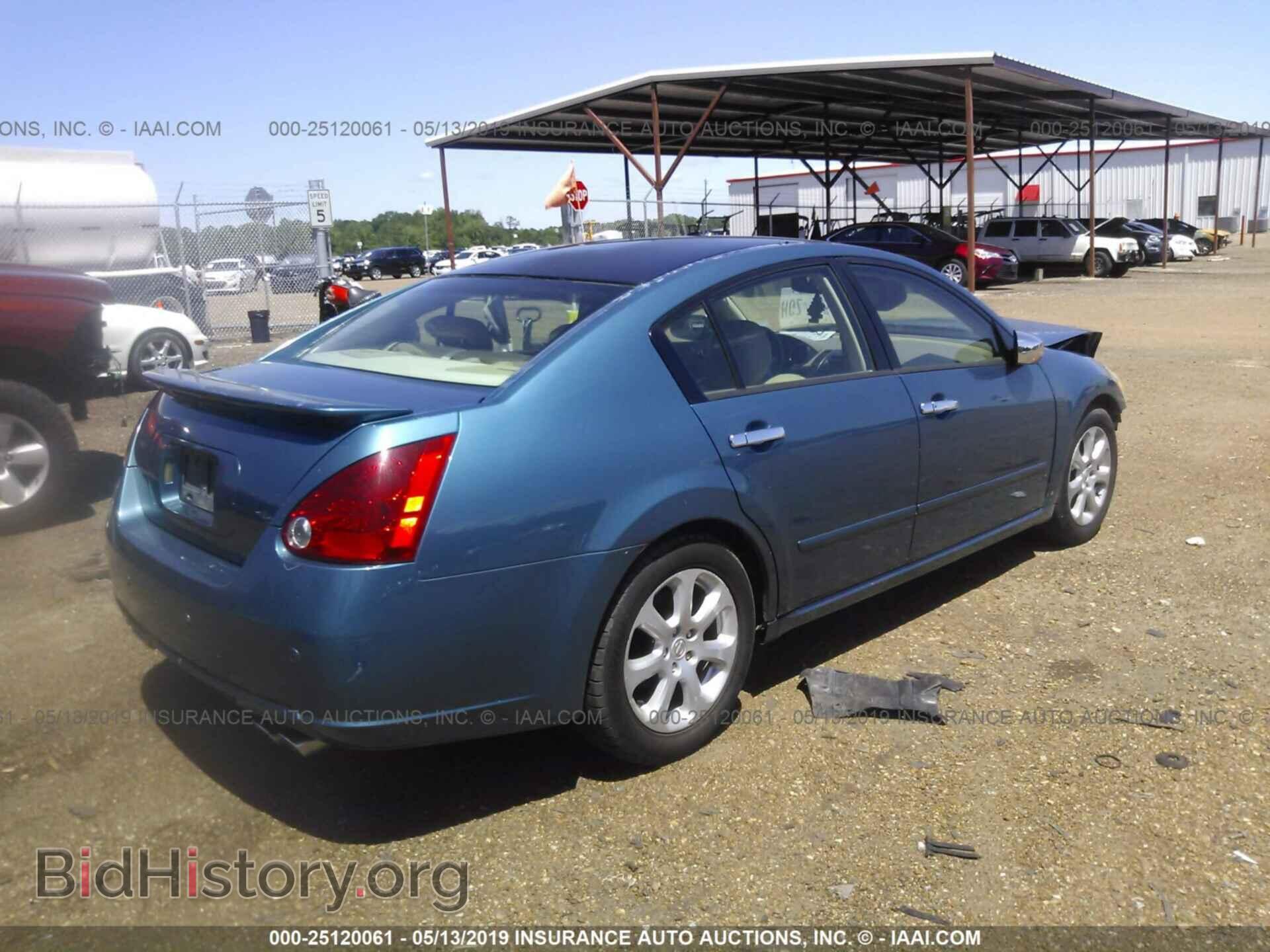 2007 NISSAN MAXIMA - VIN: 1N4BA41E97C843443 - Фото 4