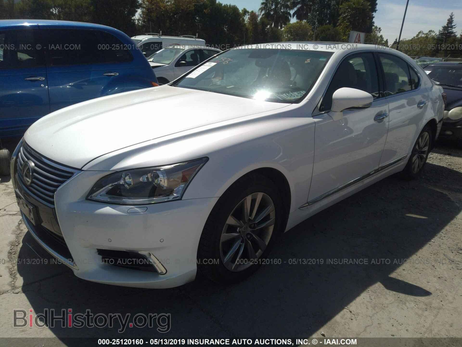 2013 LEXUS LS - VIN: JTHBL5EF5D5121625 - Photo 2