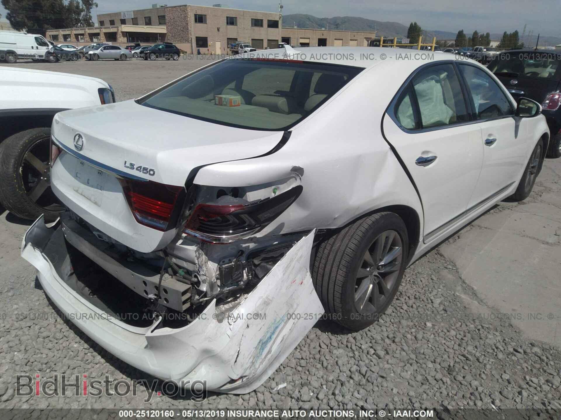 2013 LEXUS LS - VIN: JTHBL5EF5D5121625 - Photo 4