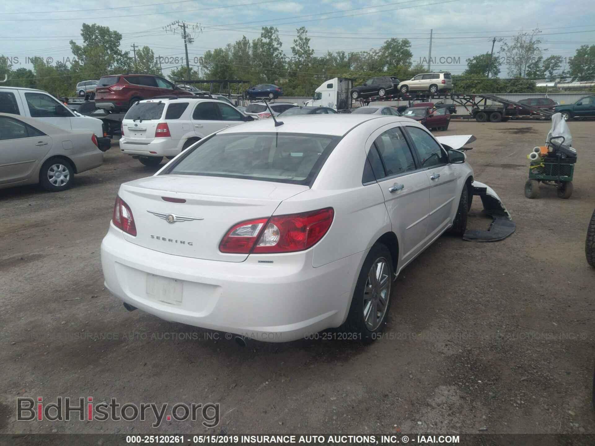 2007 CHRYSLER SEBRING - VIN: 1C3LC66MX7N569084 - Фото 4