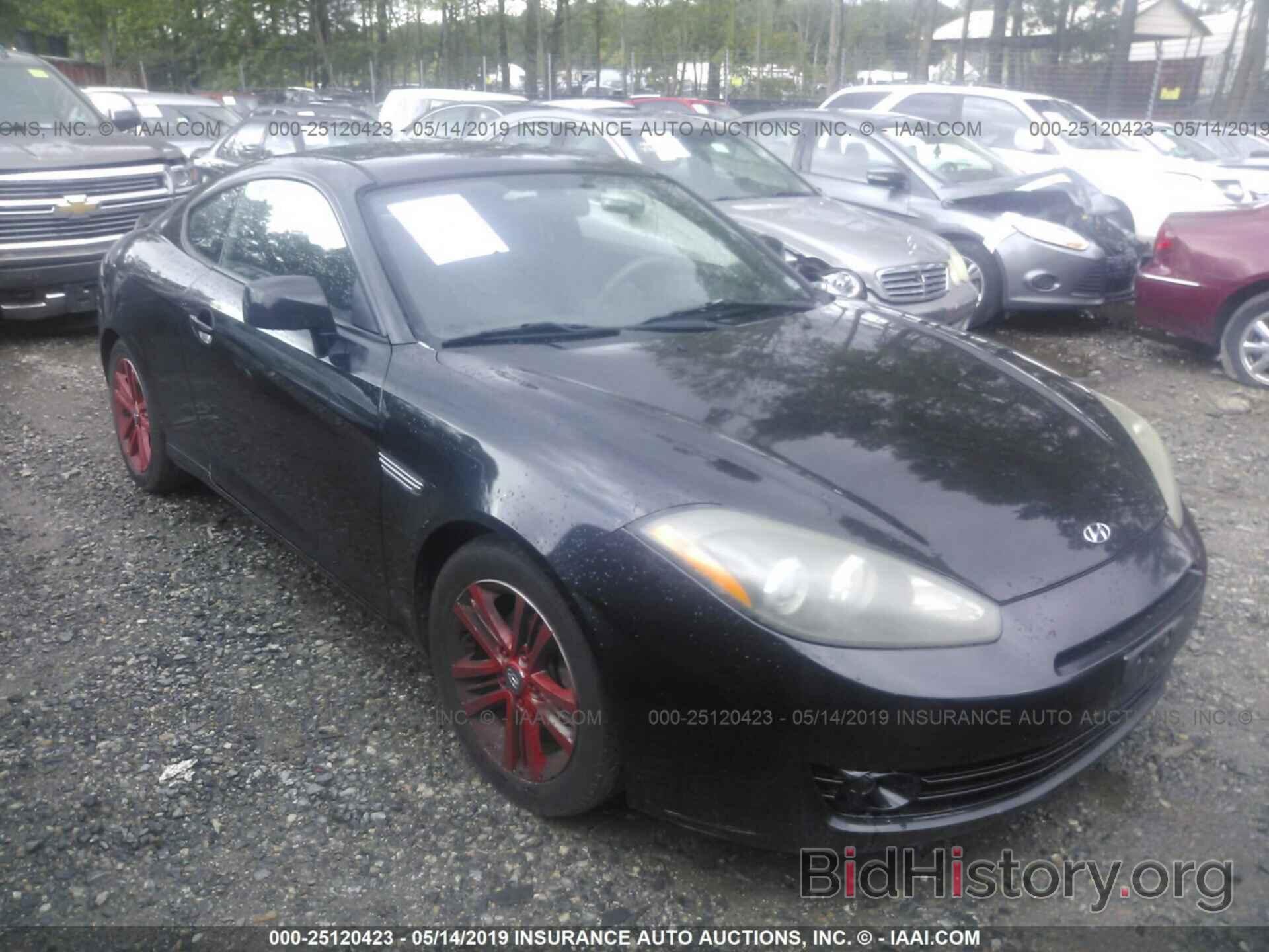 Photo KMHHM66D47U259254 - HYUNDAI TIBURON 2007