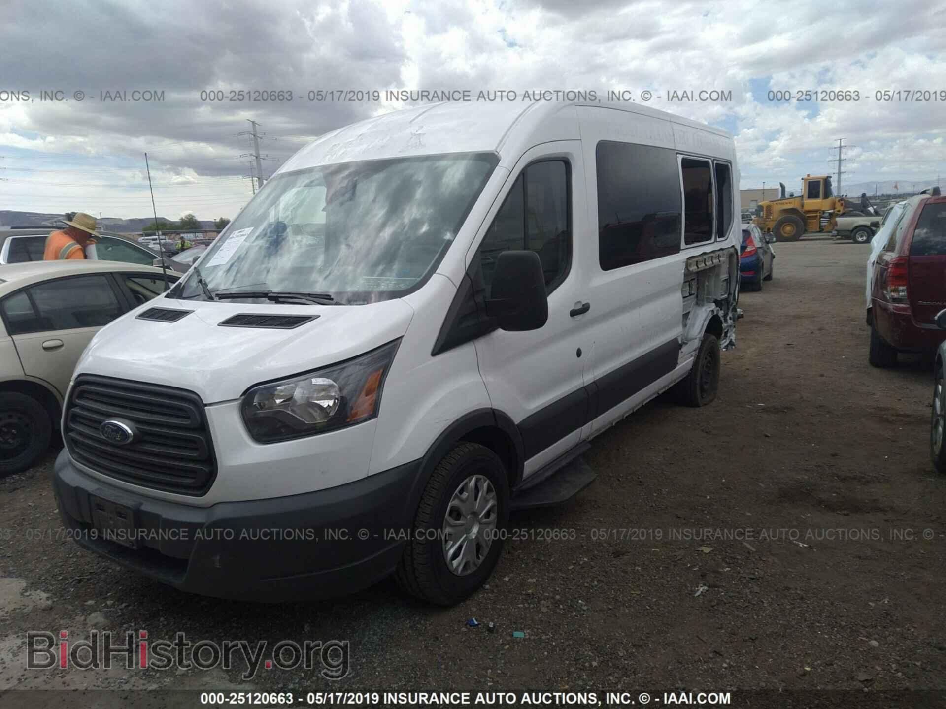 2017 FORD TRANSIT - VIN: 1FTYE2CM1HKB32070 - Фото 2